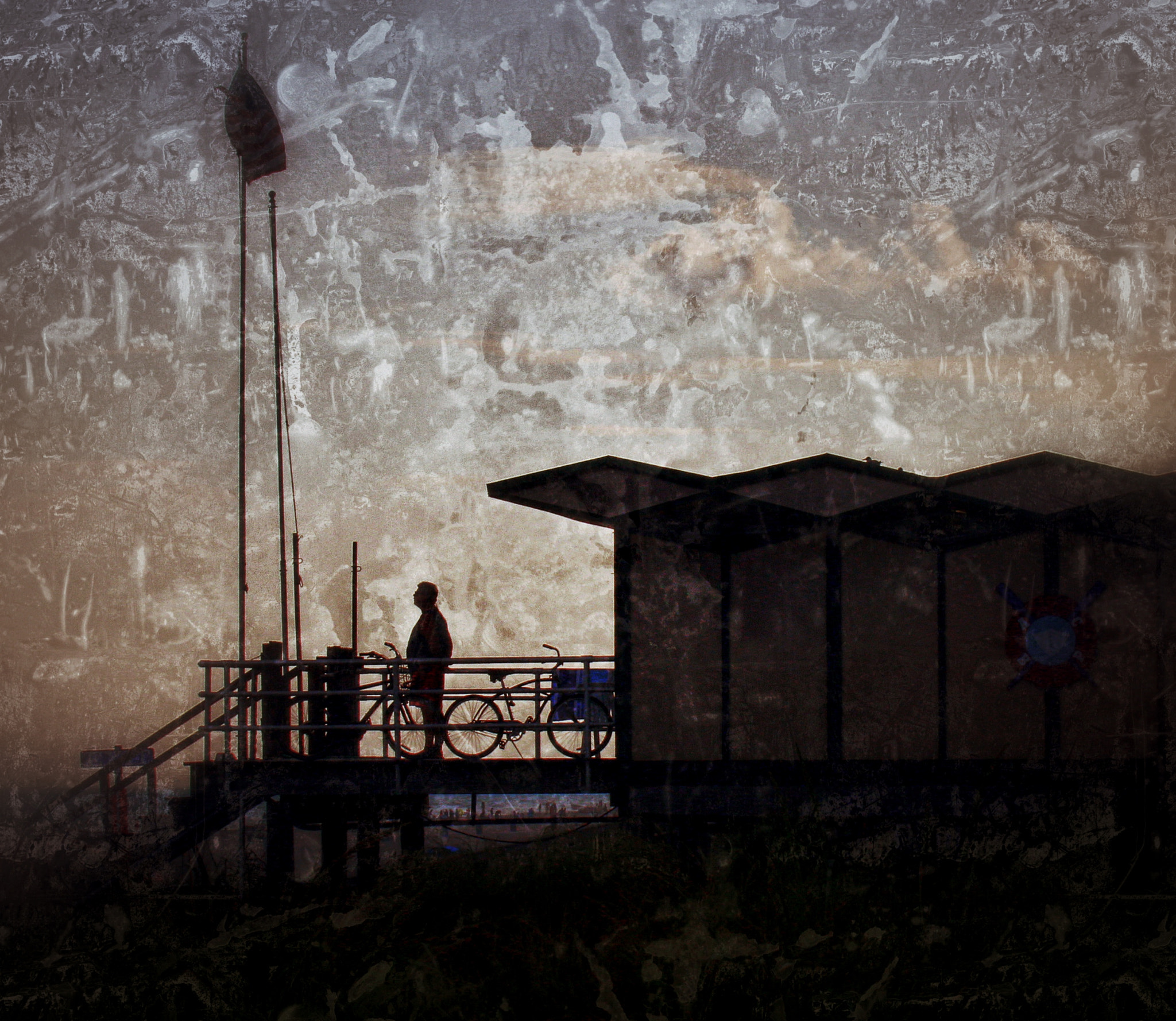 Canon EF 70-300mm F4-5.6L IS USM sample photo. Lifeguard station photography