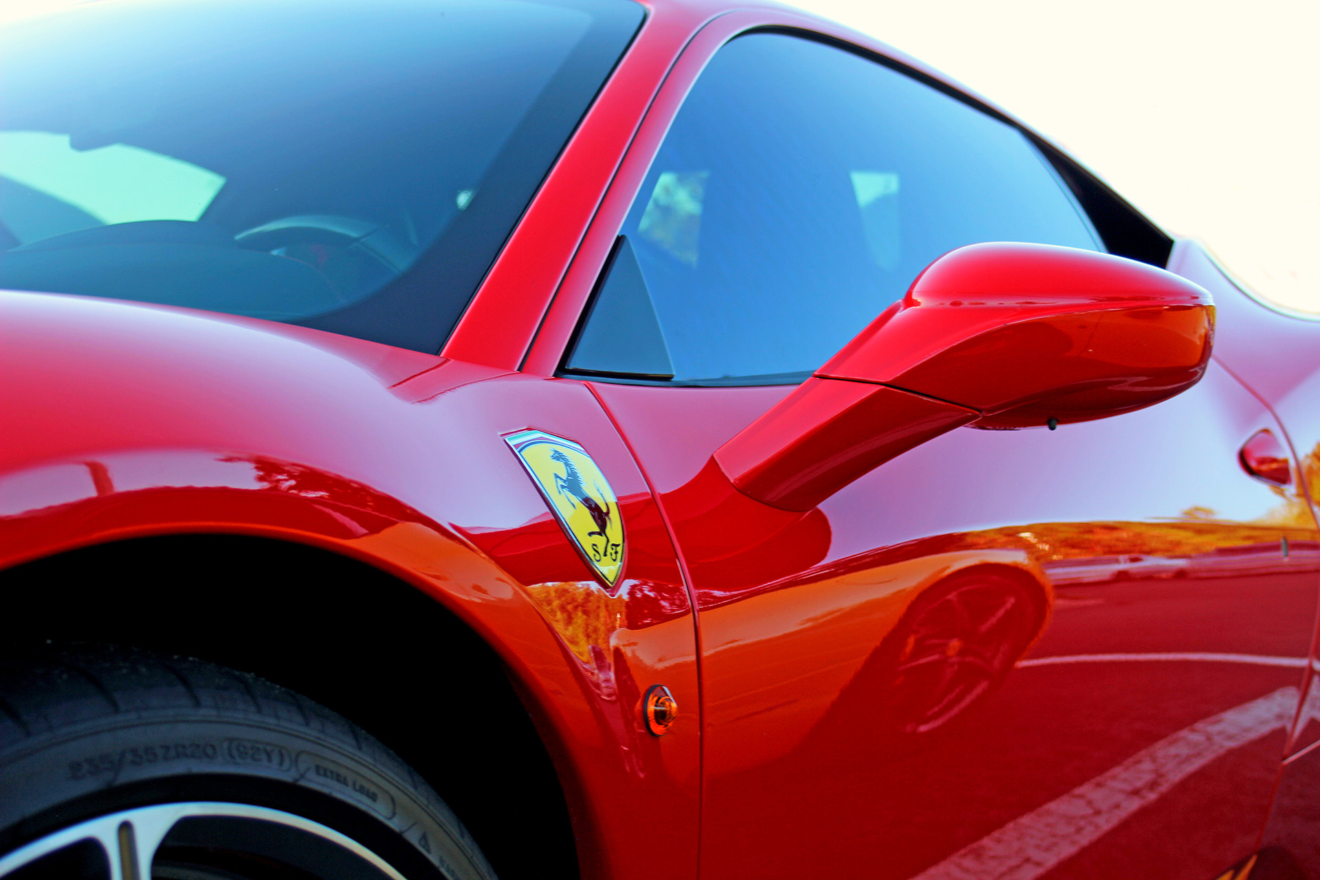 Canon EF 35-80mm f/4-5.6 sample photo. Ferrari 458 photography
