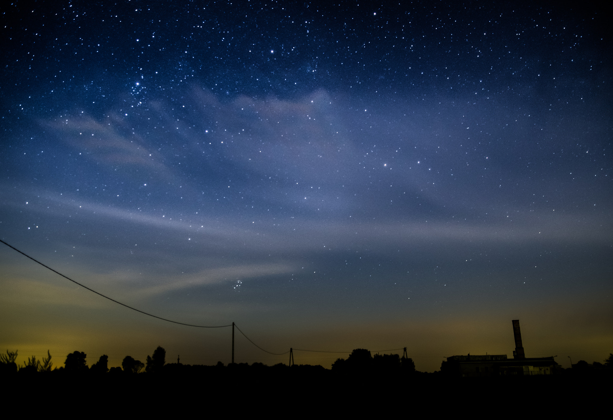 Pentax K-50 sample photo. Stars on a cloudy day photography
