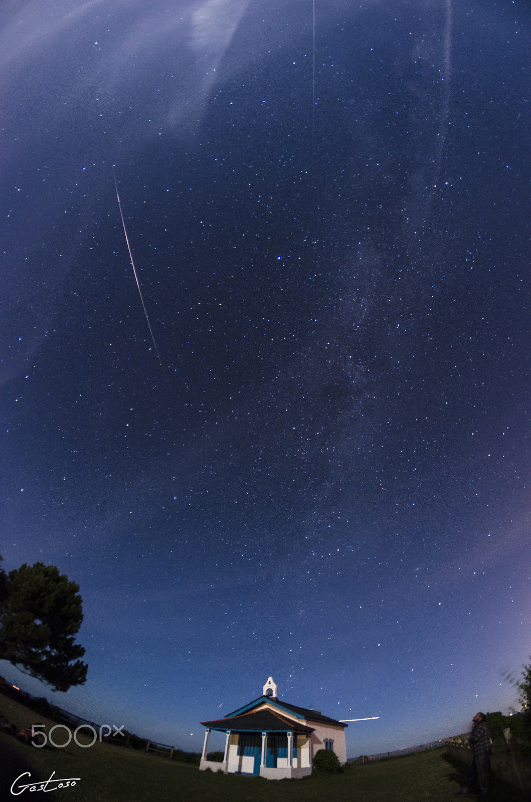 Nikon D7000 + Samyang 8mm F3.5 Aspherical IF MC Fisheye sample photo. Perseida/perseid photography