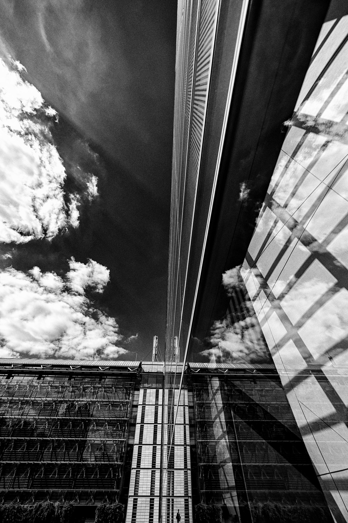 Nikon D3 sample photo. Reflection photography