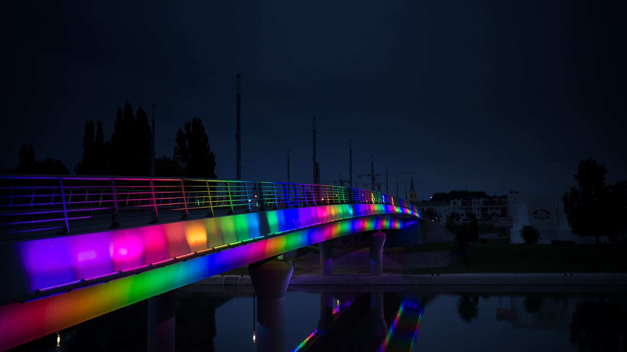 Olympus OM-D E-M10 + Panasonic Lumix G 20mm F1.7 ASPH sample photo. Rainbow photography