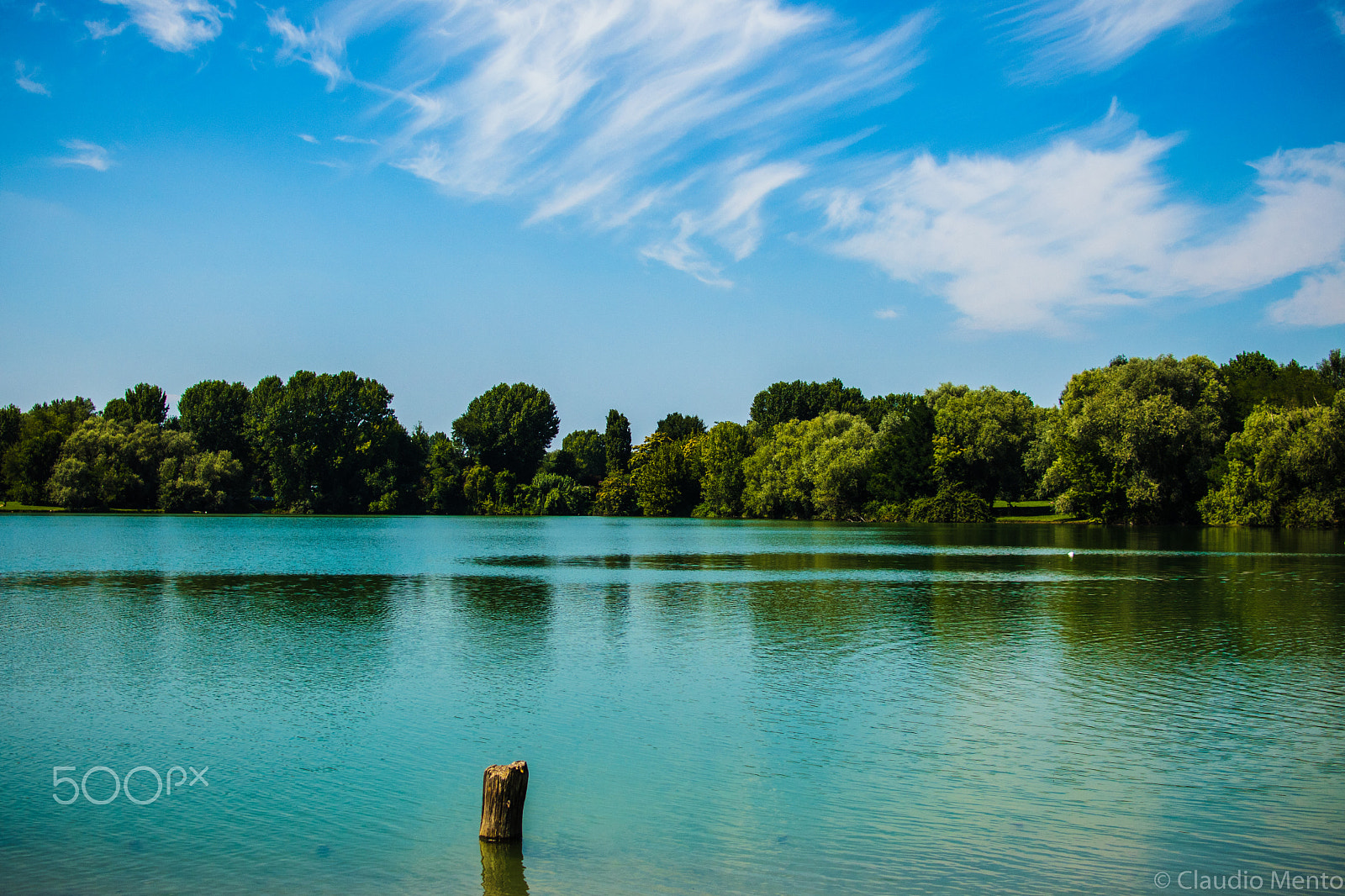 Nikon 1 Nikkor 18.5mm F1.8 sample photo. Summer lake photography