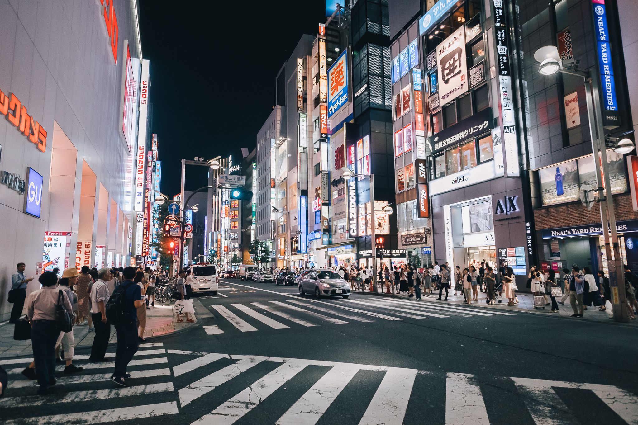 Fujifilm X-T10 + Fujifilm XF 14mm F2.8 R sample photo. Tokyo night photography