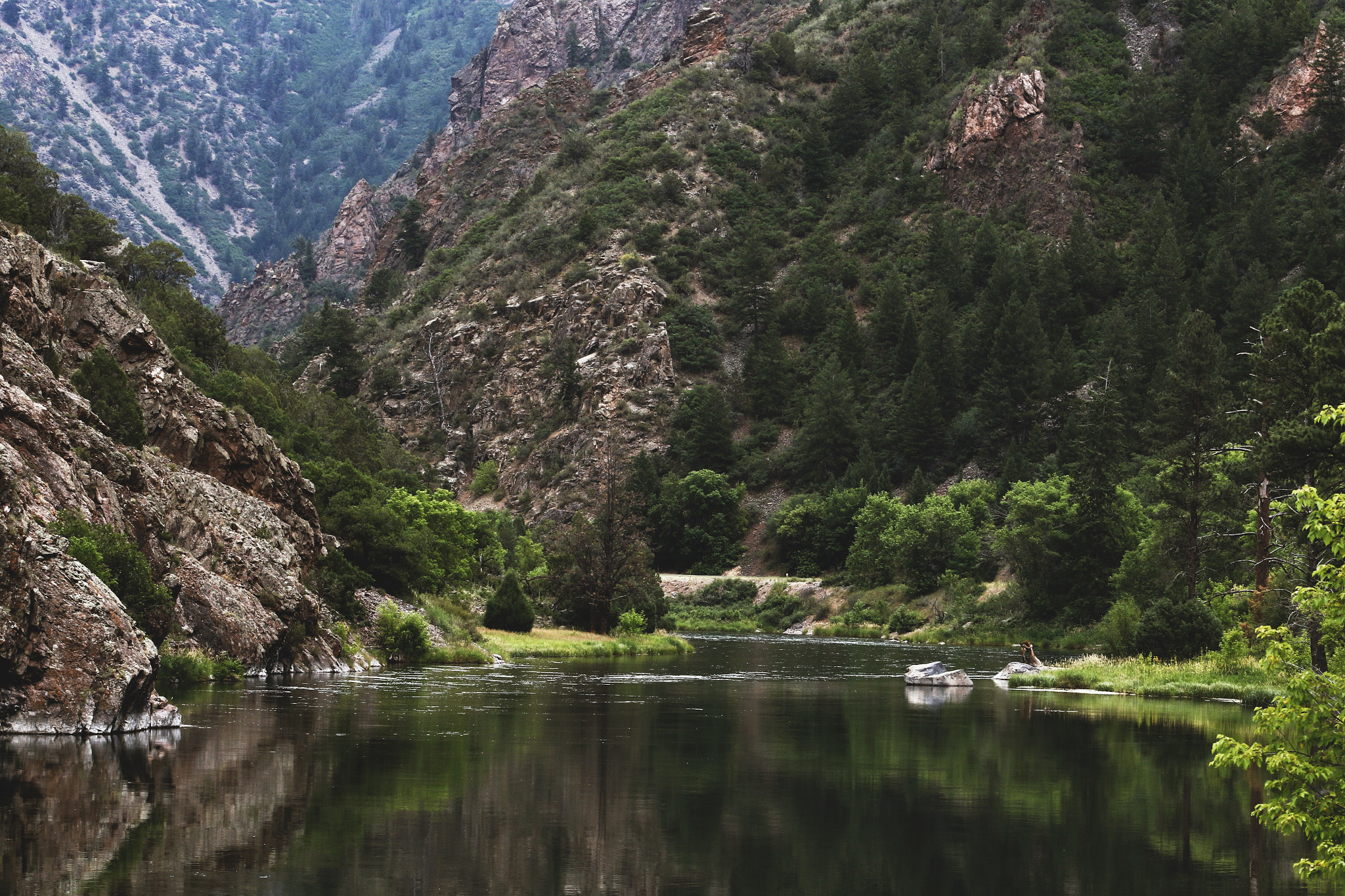 EF75-300mm f/4-5.6 sample photo. Black canyon - colorado photography