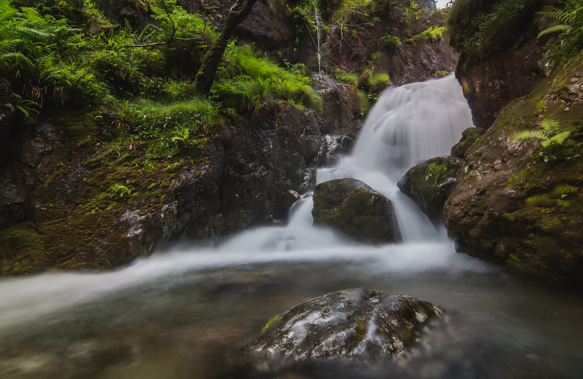 Canon EOS 650D (EOS Rebel T4i / EOS Kiss X6i) sample photo. Glencoe waterfall photography