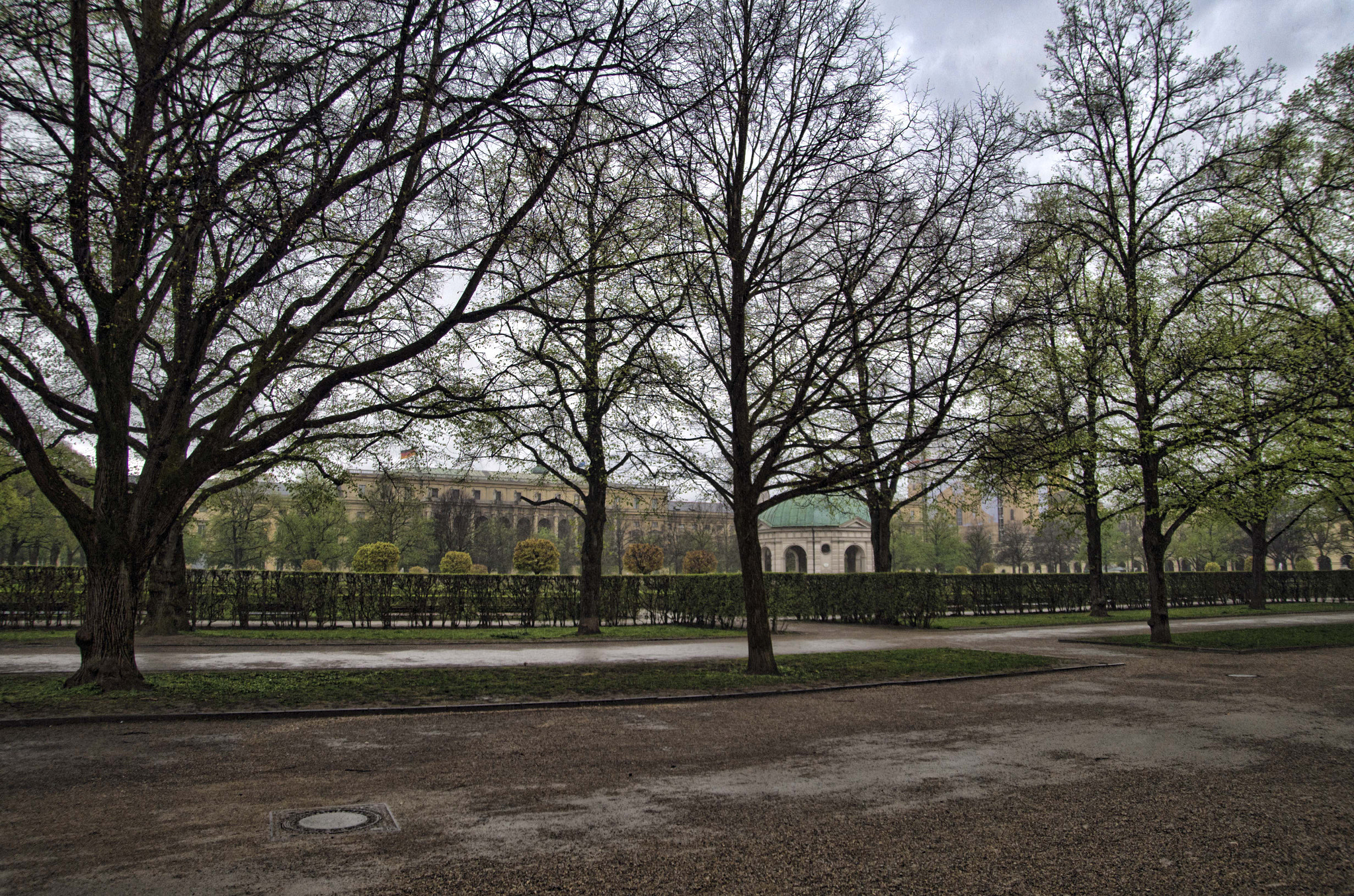 Ricoh GXR A16 sample photo. Jardín munich photography