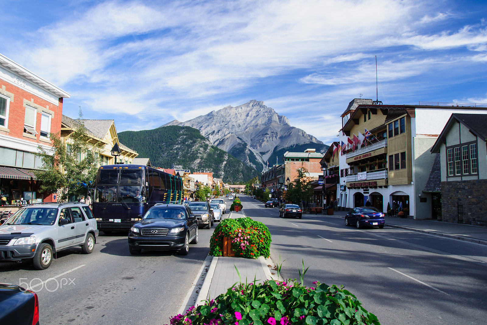Sony Alpha DSLR-A700 sample photo. Banff photography