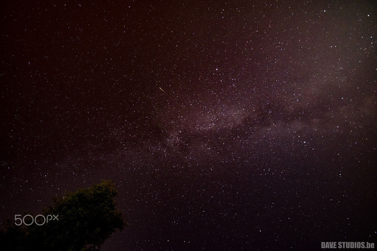 Samyang 14mm F2.8 ED AS IF UMC sample photo. A shooting star photography