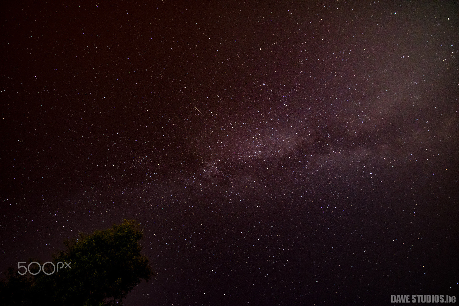 Nikon D5300 + Samyang 14mm F2.8 ED AS IF UMC sample photo. A shooting star photography