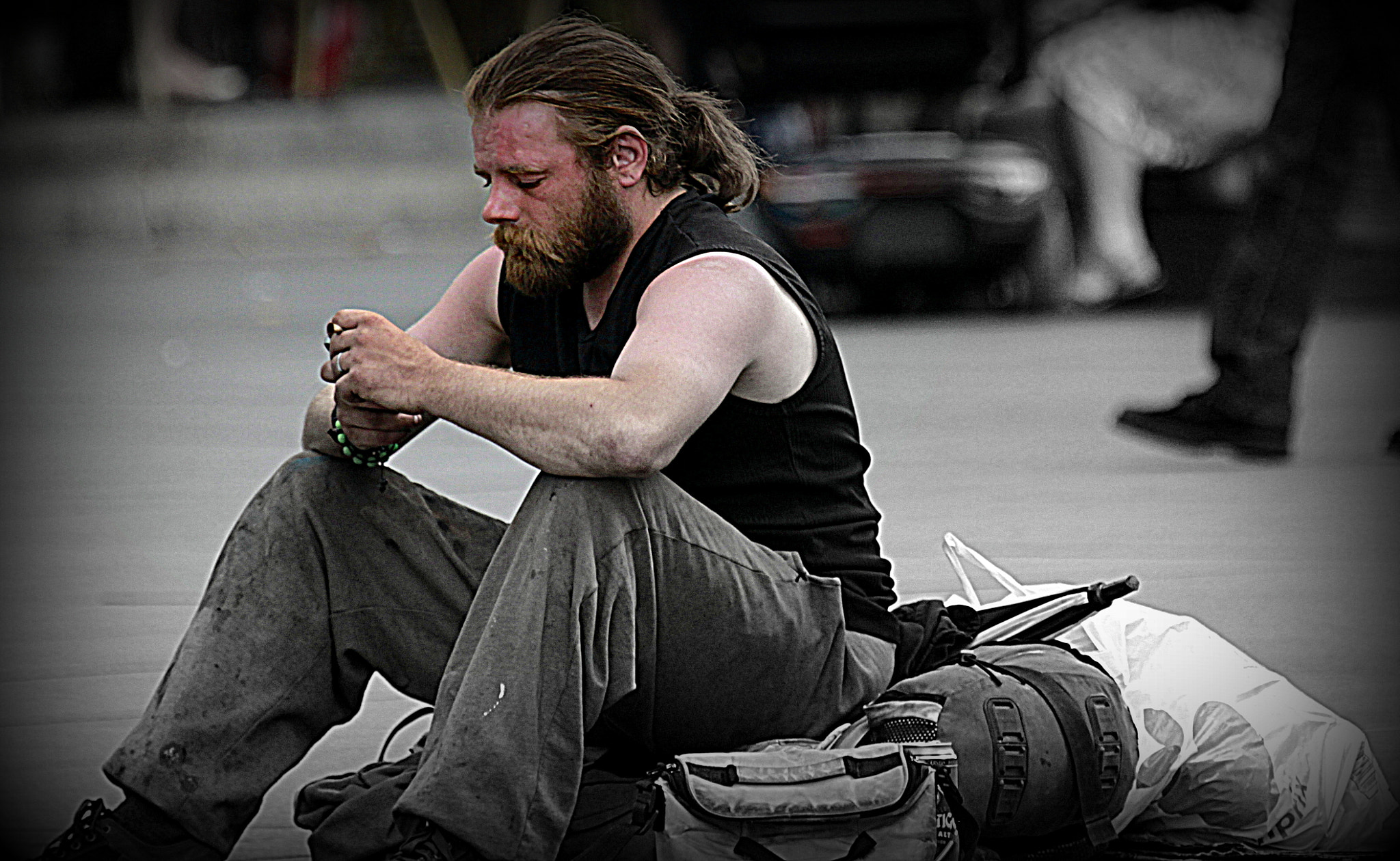 Canon EF 100-400mm F4.5-5.6L IS USM sample photo. Les gens que l'on croise....people we meet...... photography