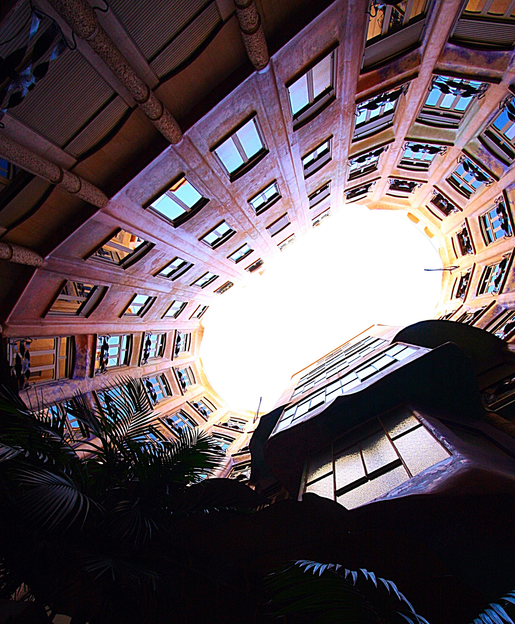 Canon EOS 40D sample photo. La pedrera photography