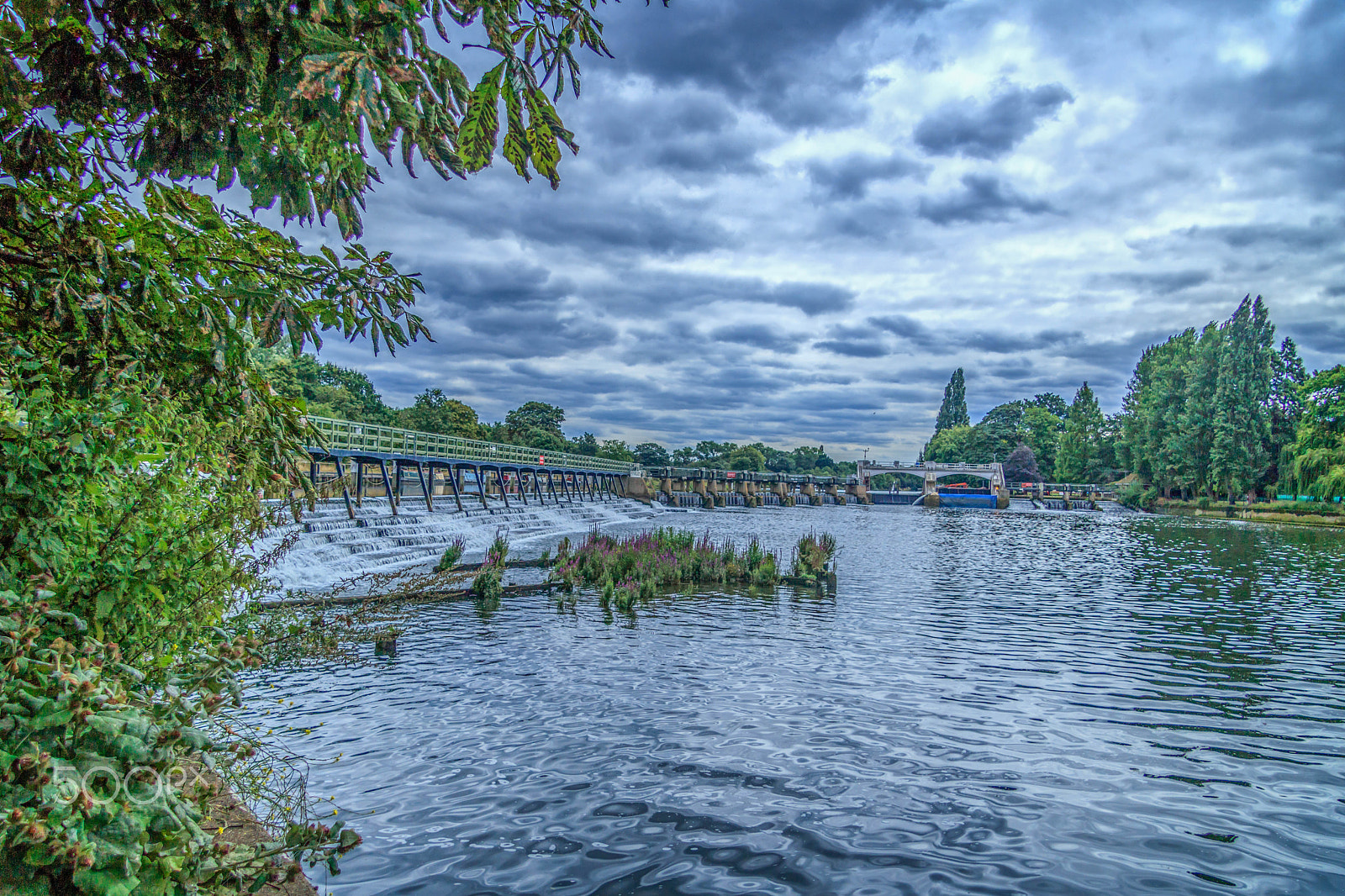 Canon EF-S 17-85mm F4-5.6 IS USM sample photo. Weir photography