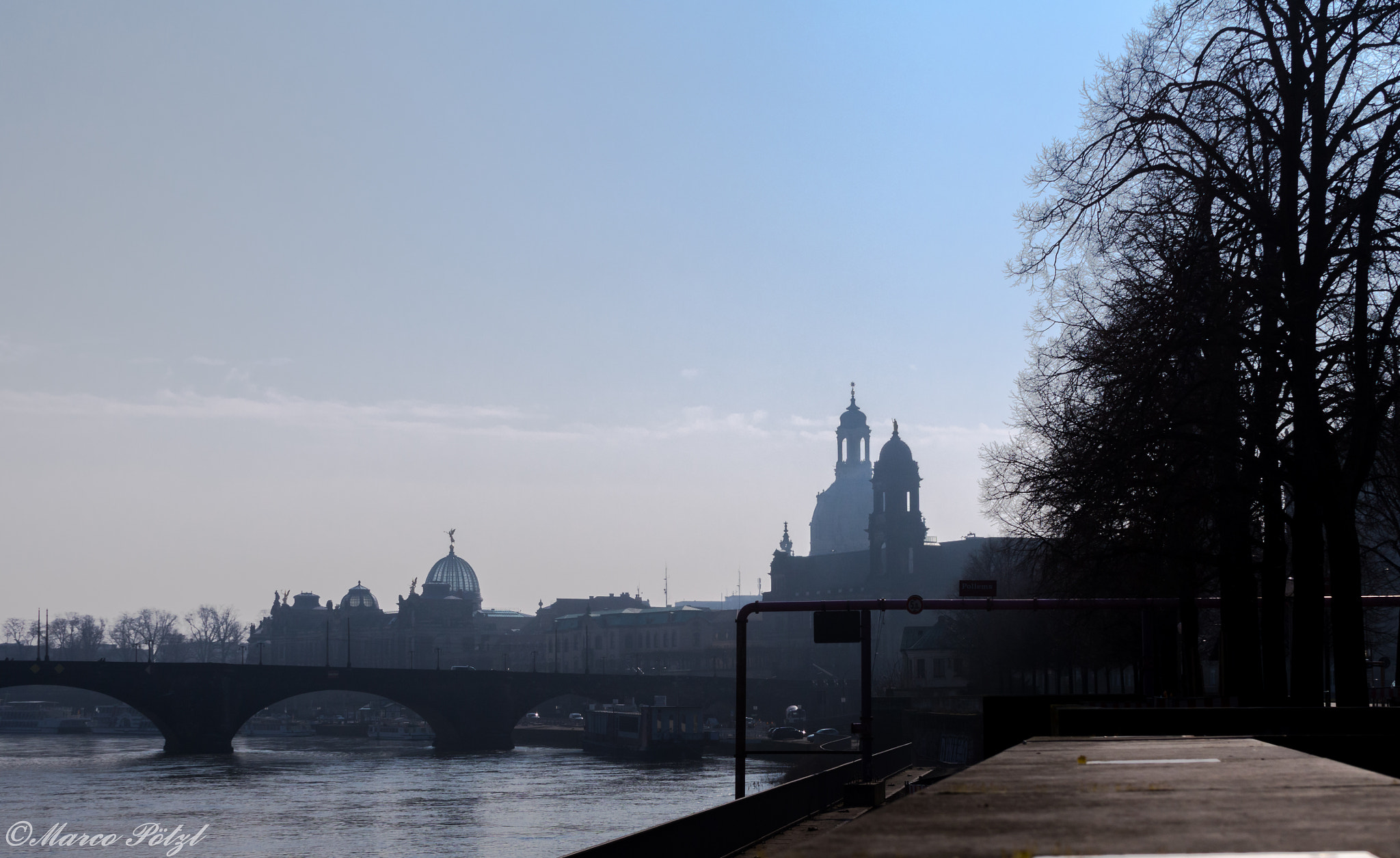 Sigma 30mm F2.8 EX DN sample photo. Foggy dresden photography