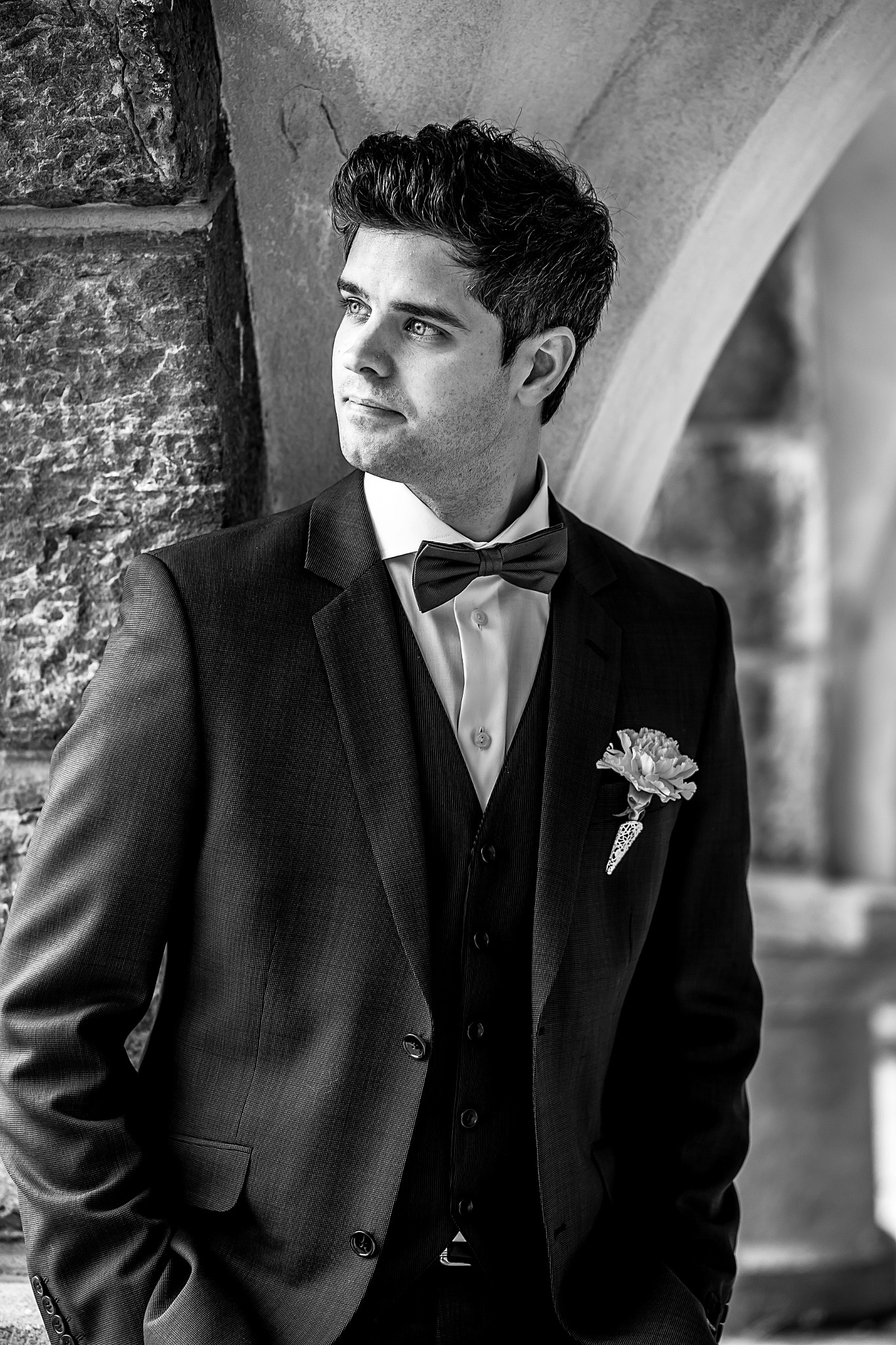Canon EF 100mm F2.8L Macro IS USM sample photo. The groom photography