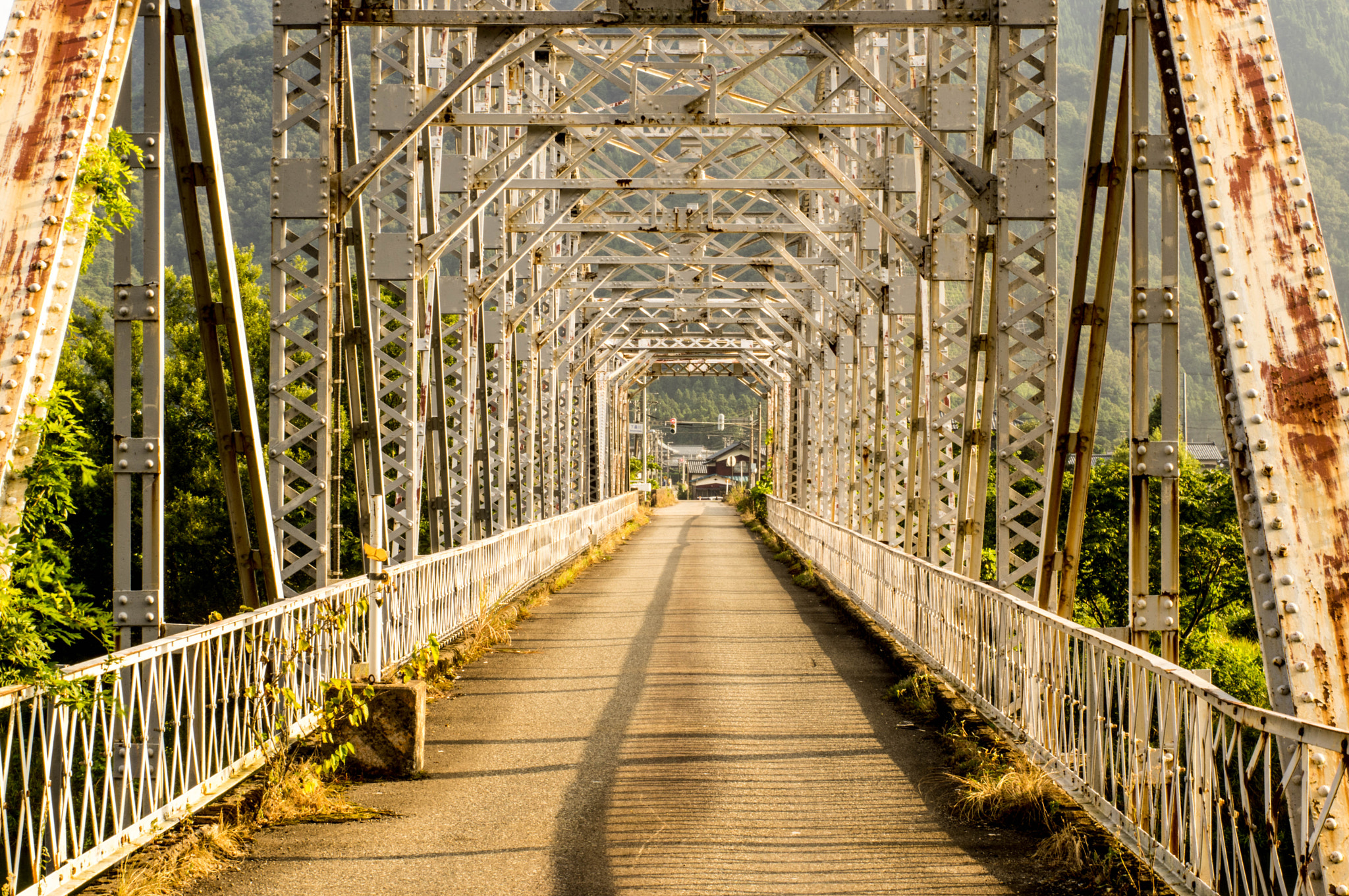Pentax K-3 sample photo. The bridge in japan photography