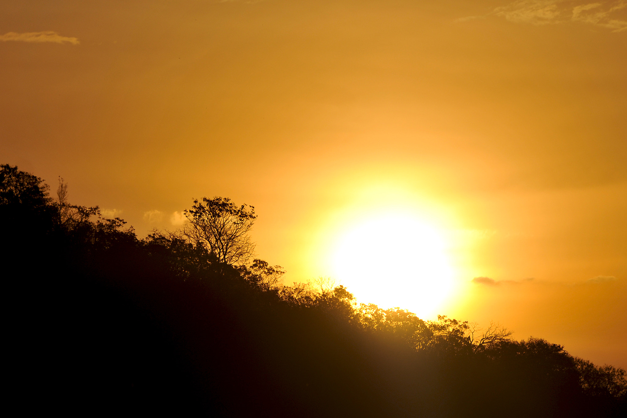 Nikon D300S sample photo. Sunset in the national park chapada dos veadeiros photography