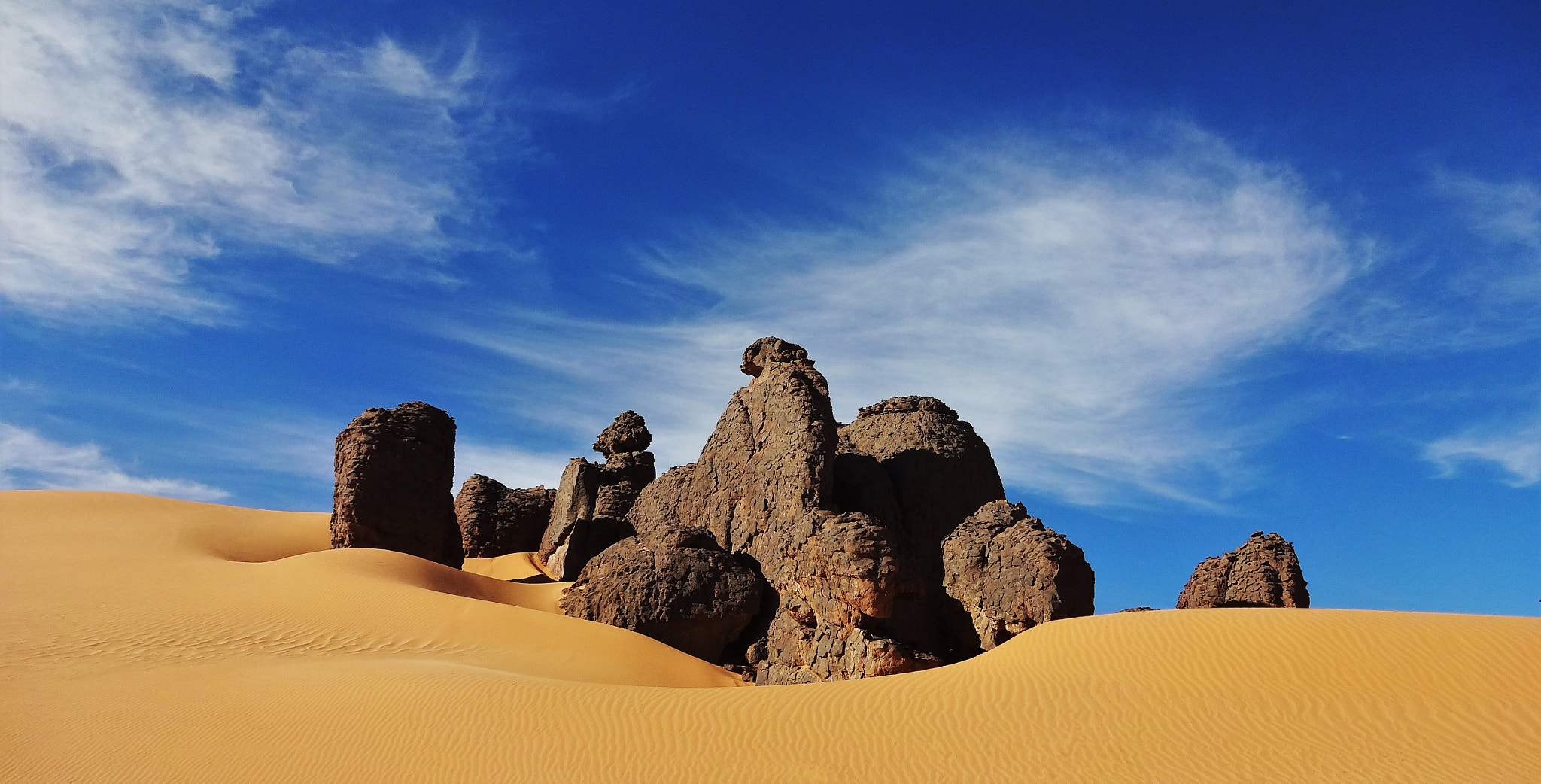 Sony DSC-WX100 sample photo. Untouched place hidden high at tassili n'ajjer photography