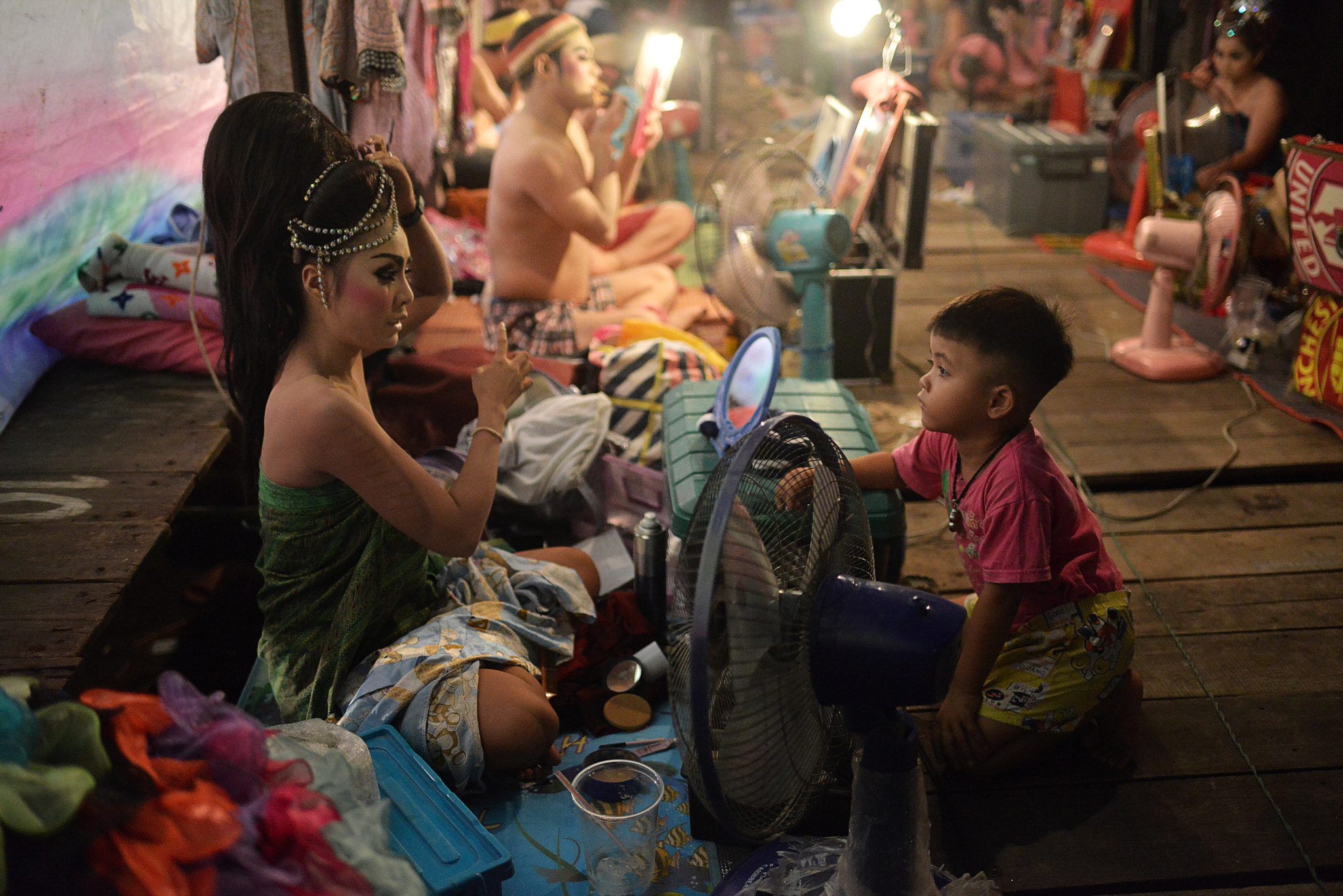 Nikon D800E + Nikon AF-S Nikkor 35mm F1.8G ED sample photo. Thailand’s musical folk drama photography