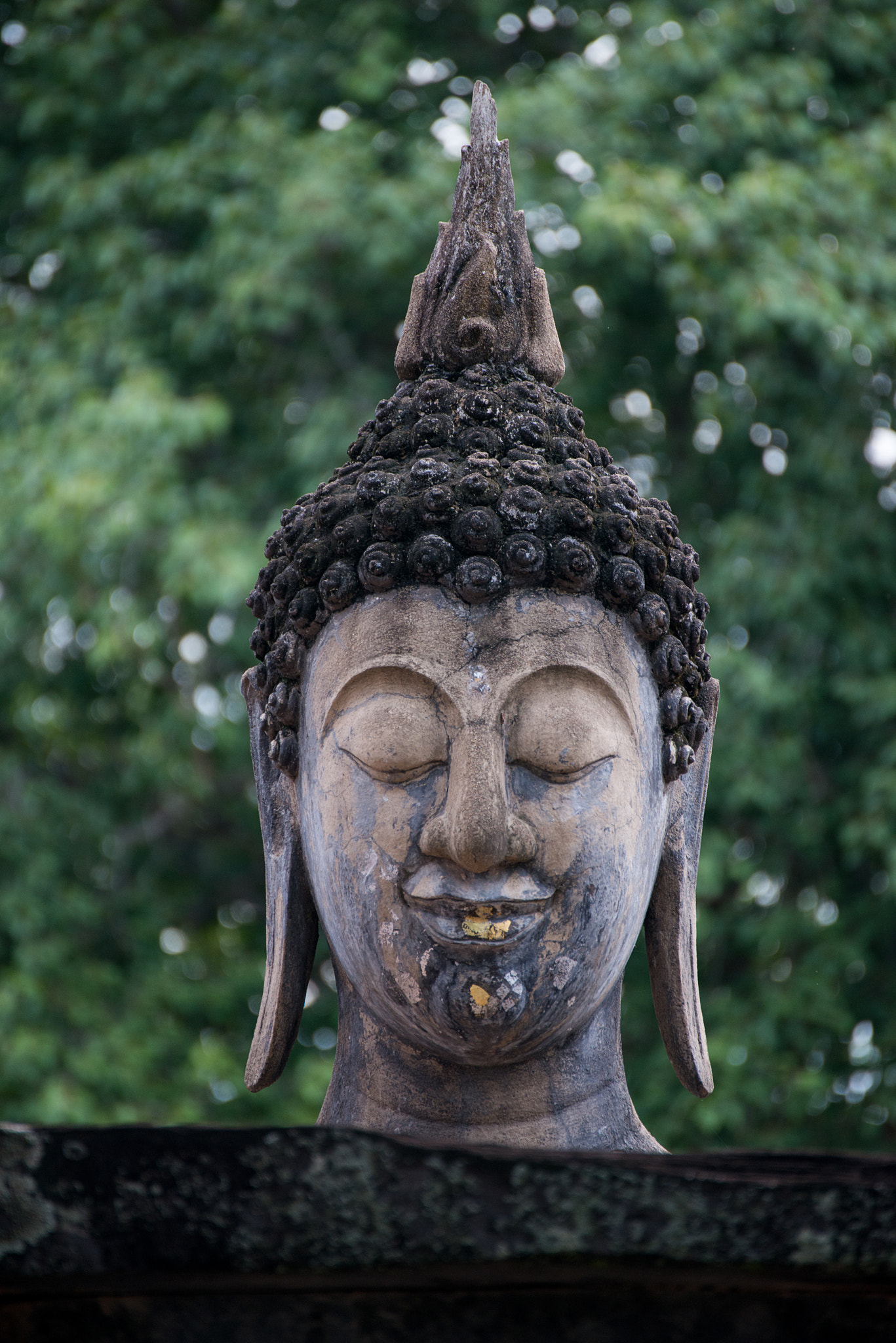 Nikon D800E sample photo. The ancient ruin of buddha in sukhothai, thailand. photography