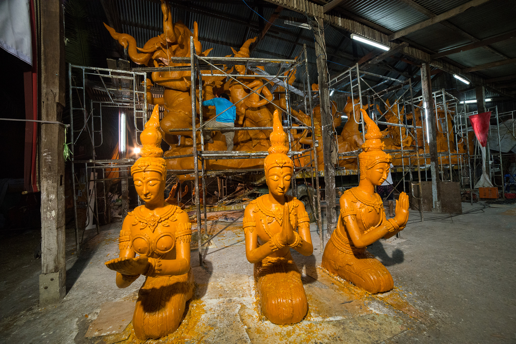 Samyang 14mm F2.8 ED AS IF UMC sample photo. Thailand’s wax traditional one of the famous cerem photography