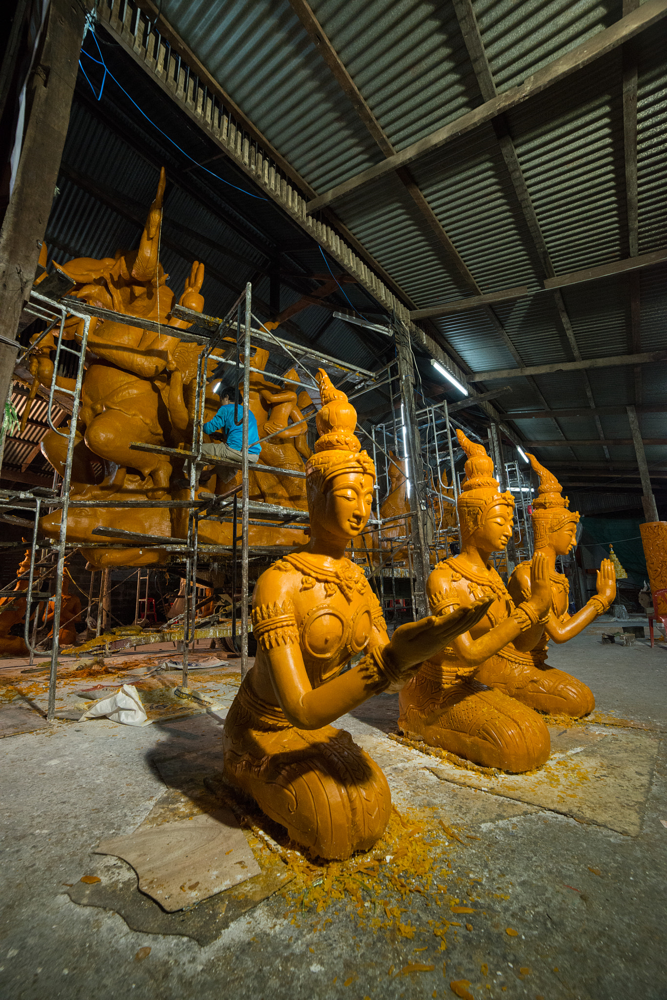 Samyang 14mm F2.8 ED AS IF UMC sample photo. Thailand’s wax traditional one of the famous cerem photography