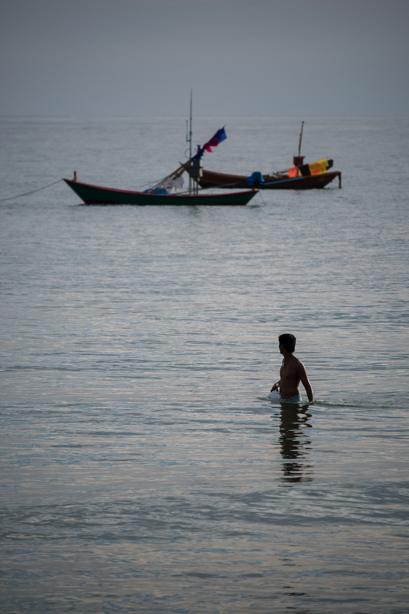 Nikon D800E sample photo. Fishing time to the sea photography