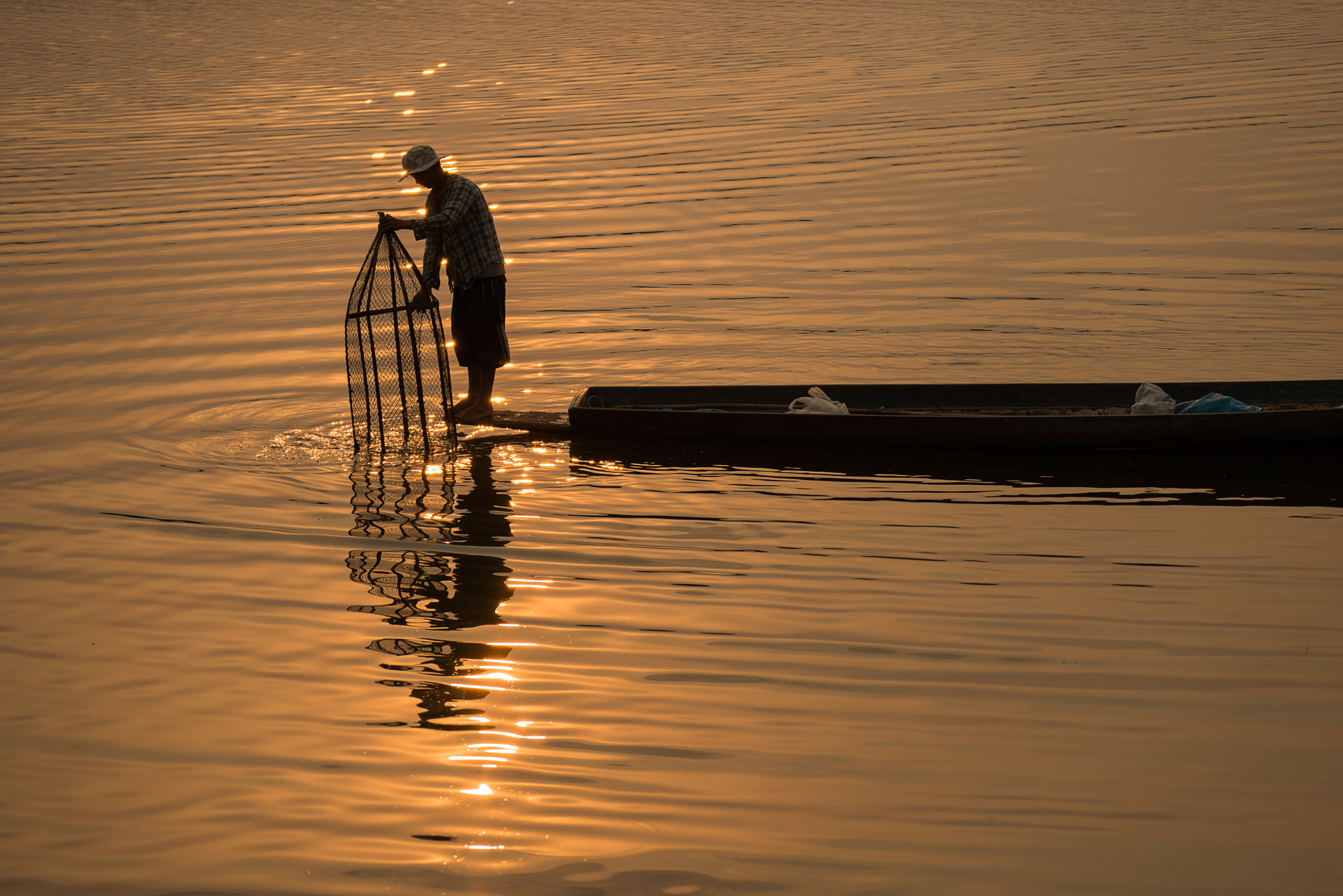 Nikon D800E sample photo. Fishing on the boat photography