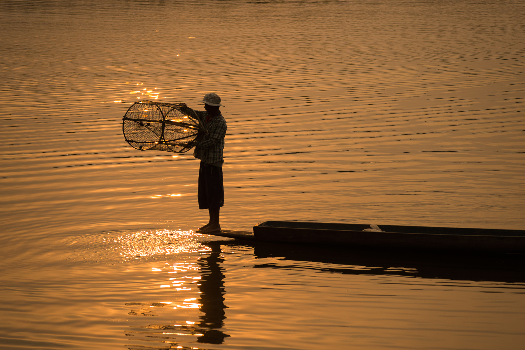 Nikon D800E sample photo. Fishing on the boat photography