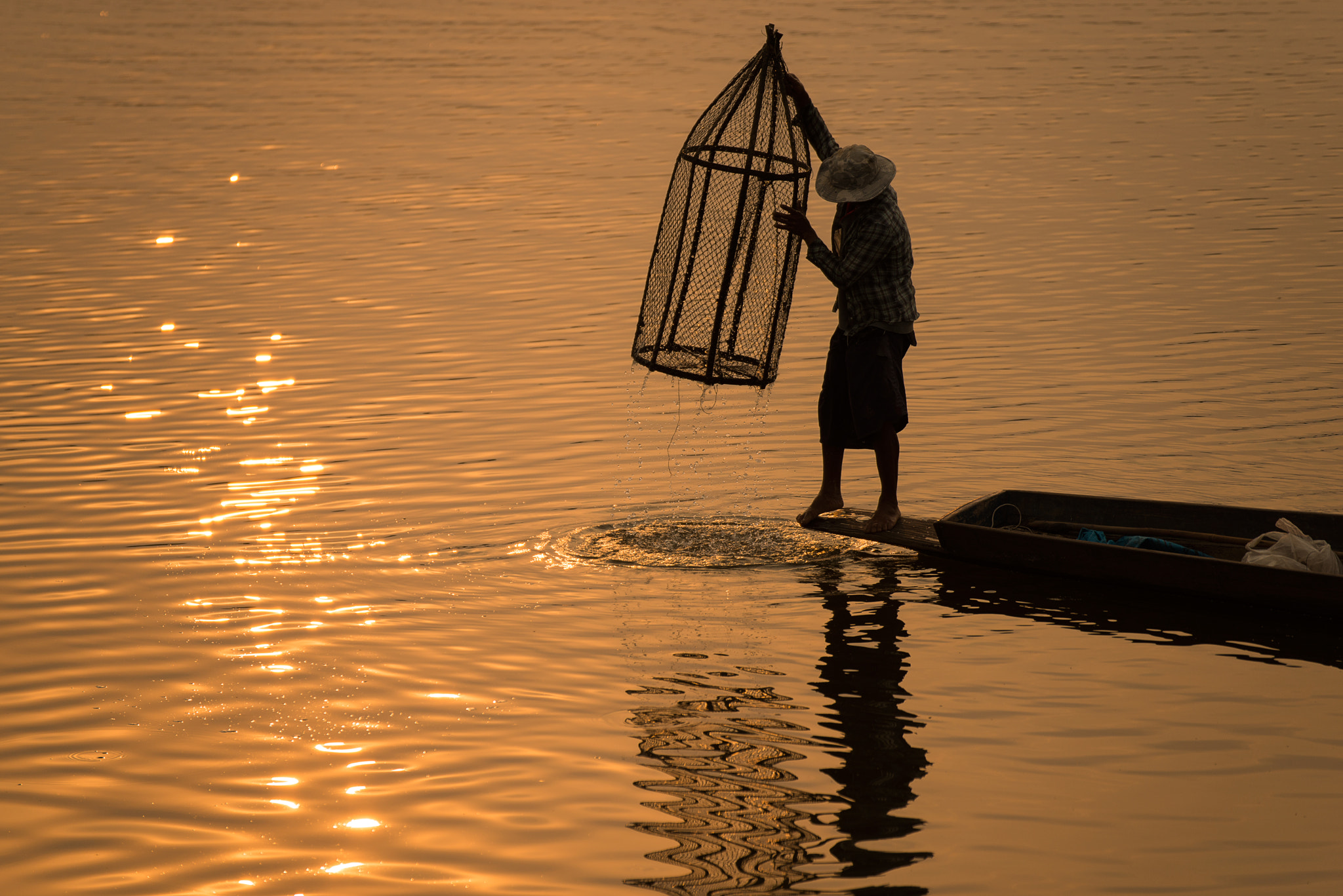 Nikon D800E sample photo. Fishing on the boat photography
