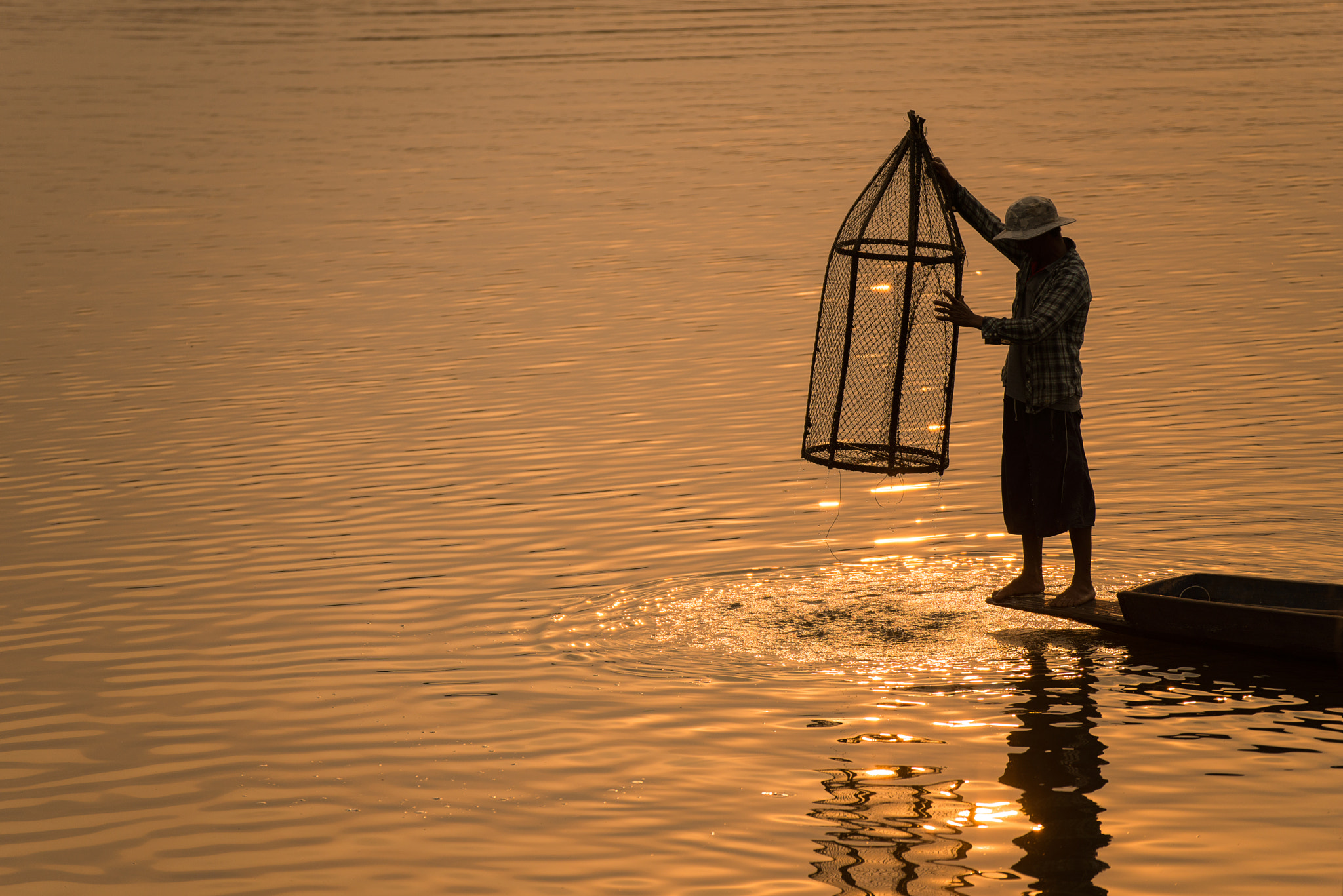Nikon D800E sample photo. Fishing on the boat photography