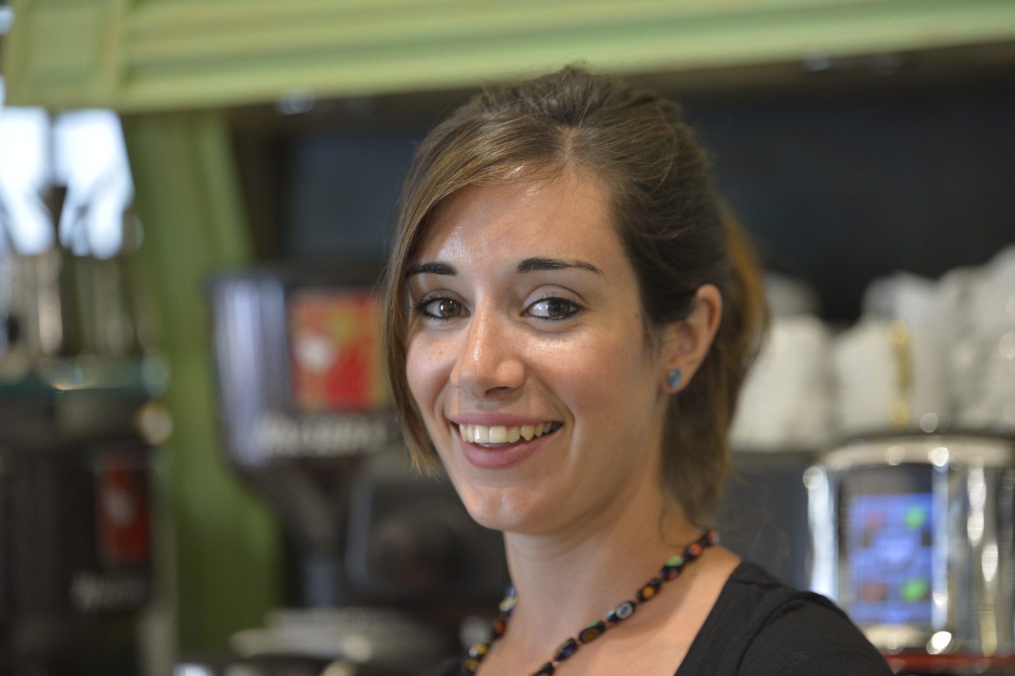 Tamron SP 70-200mm F2.8 Di VC USD sample photo. Nuria , gran caffè vicenza photography