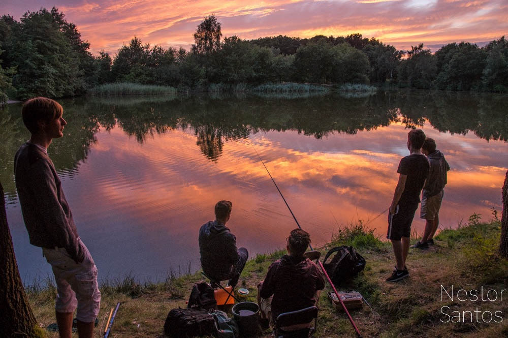 Pentax K-3 sample photo. Fishing the sunset photography