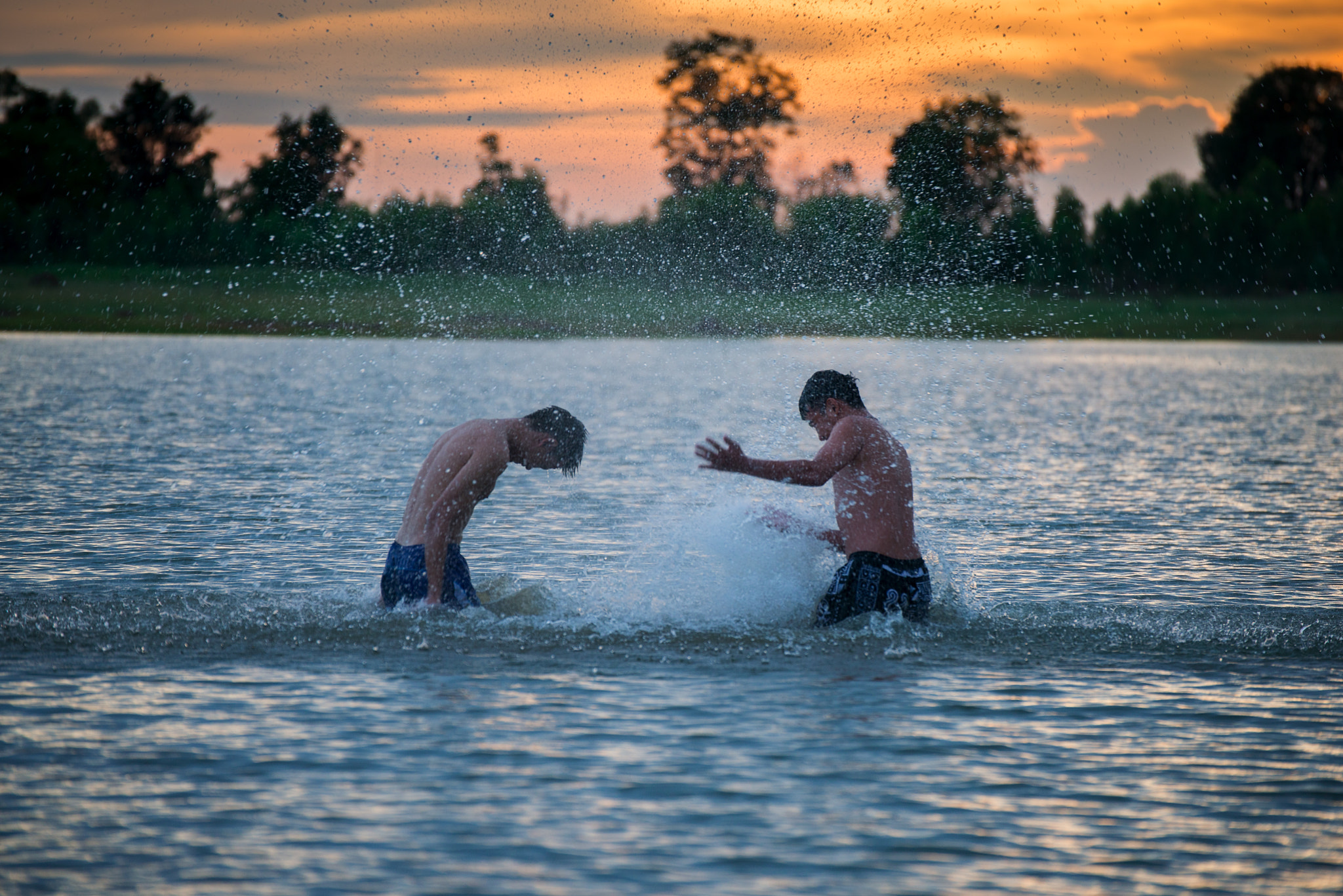 Nikon D800E sample photo. The funny moment at the lake photography