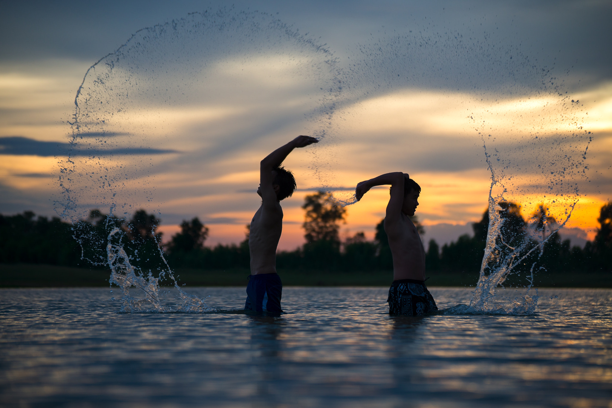 Nikon D800E sample photo. The funny moment at the lake photography