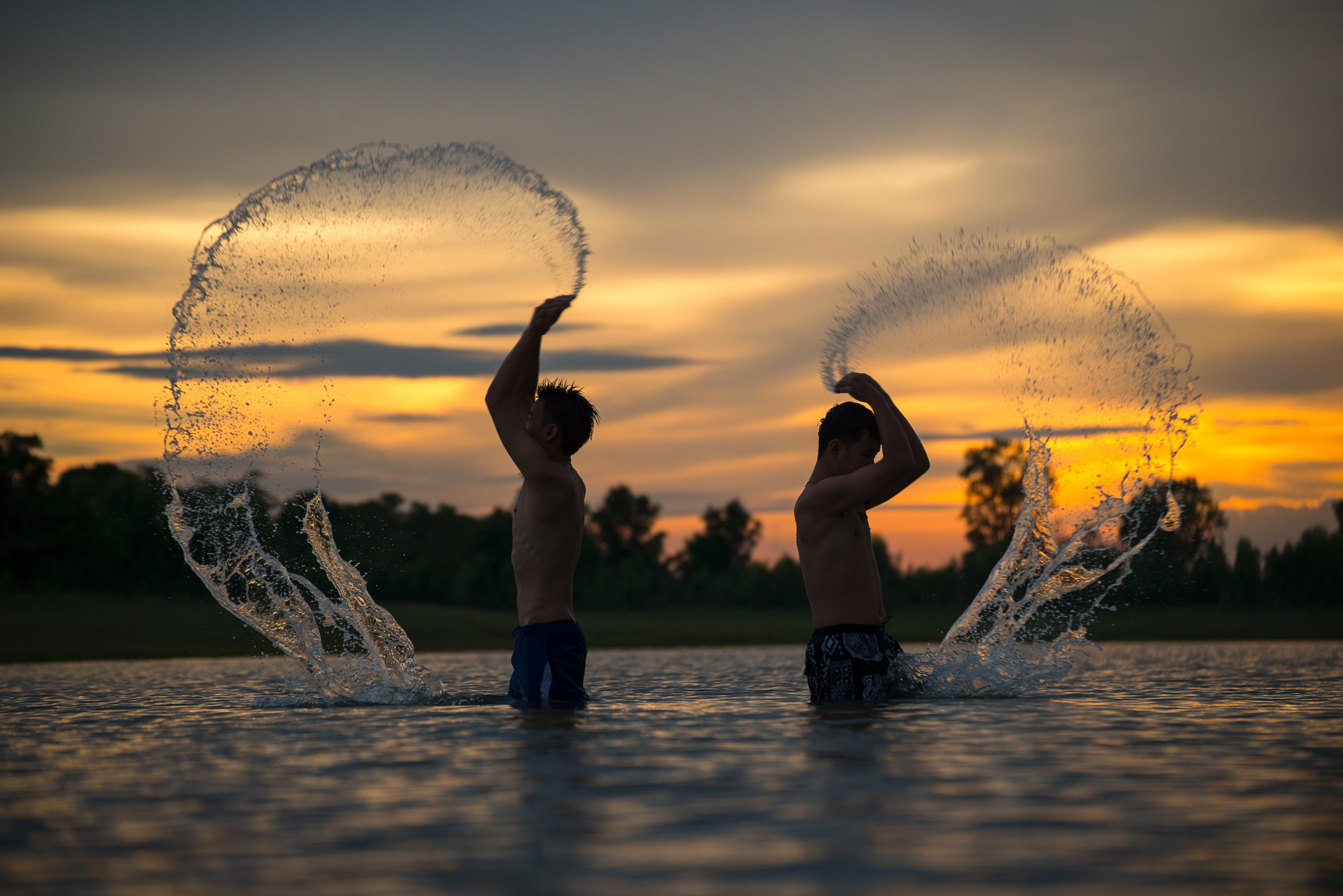 Nikon D800E sample photo. The funny moment at the lake photography