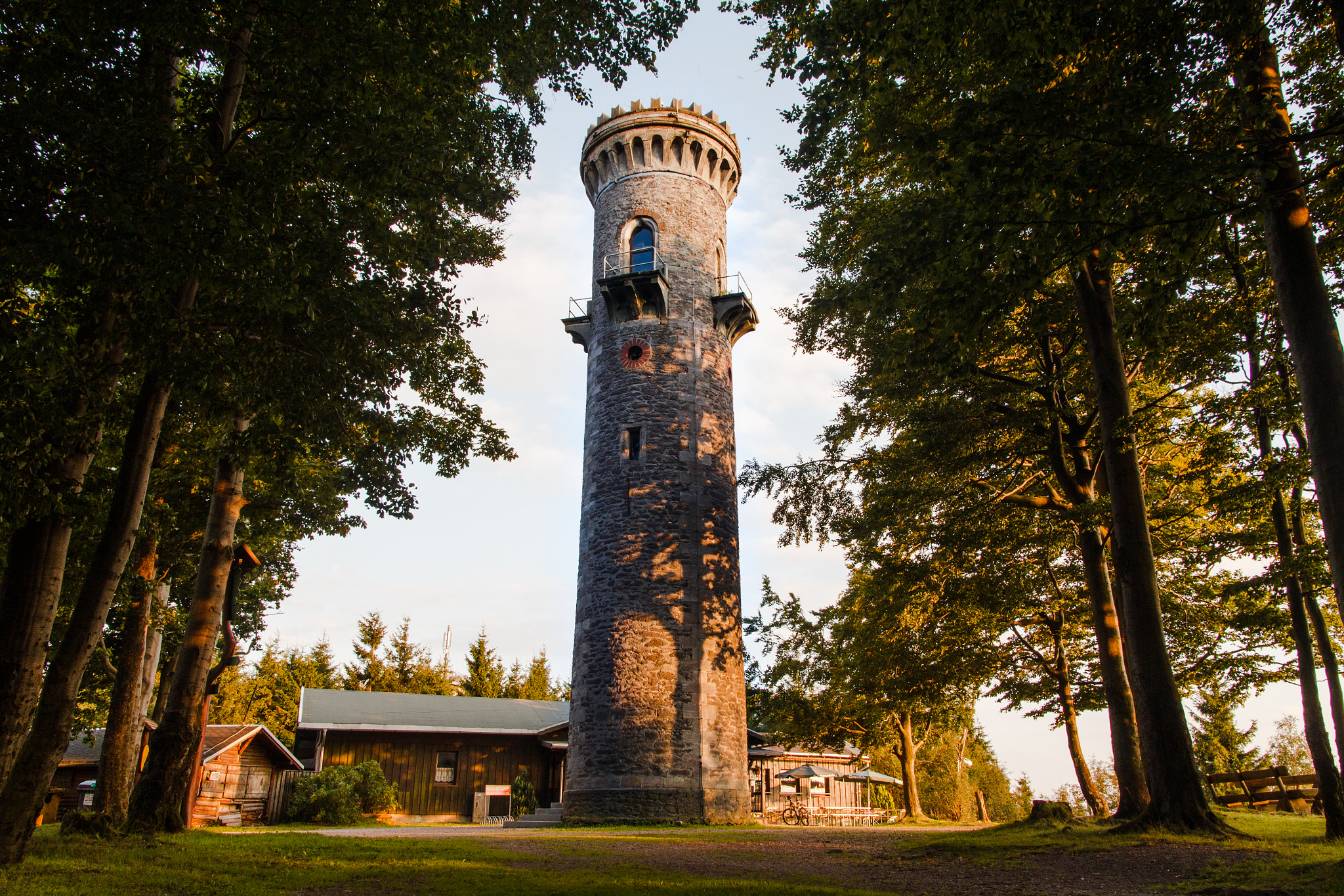 Sigma 17-70mm F2.8-4 DC Macro OS HSM sample photo. Tower with tattoos photography