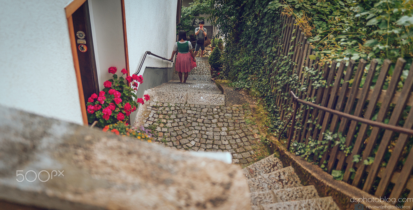 Sigma 24mm F1.4 DG HSM Art sample photo. Alleys of hallstatt photography