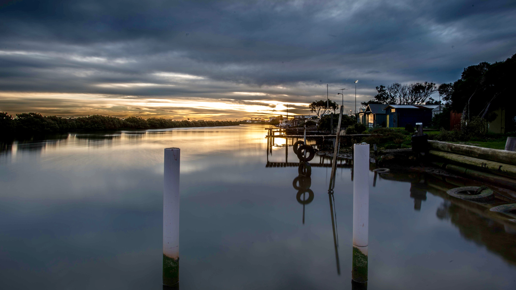 Sony a7R II + Canon EF 17-40mm F4L USM sample photo. Newport boat yard photography