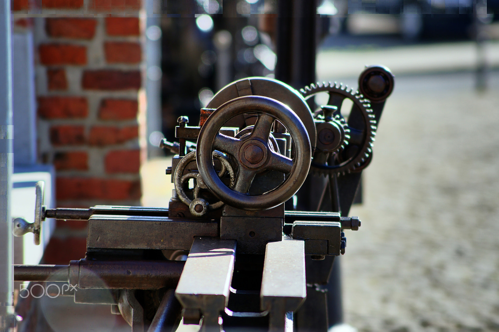 Sony Alpha DSLR-A450 sample photo. Winch photography