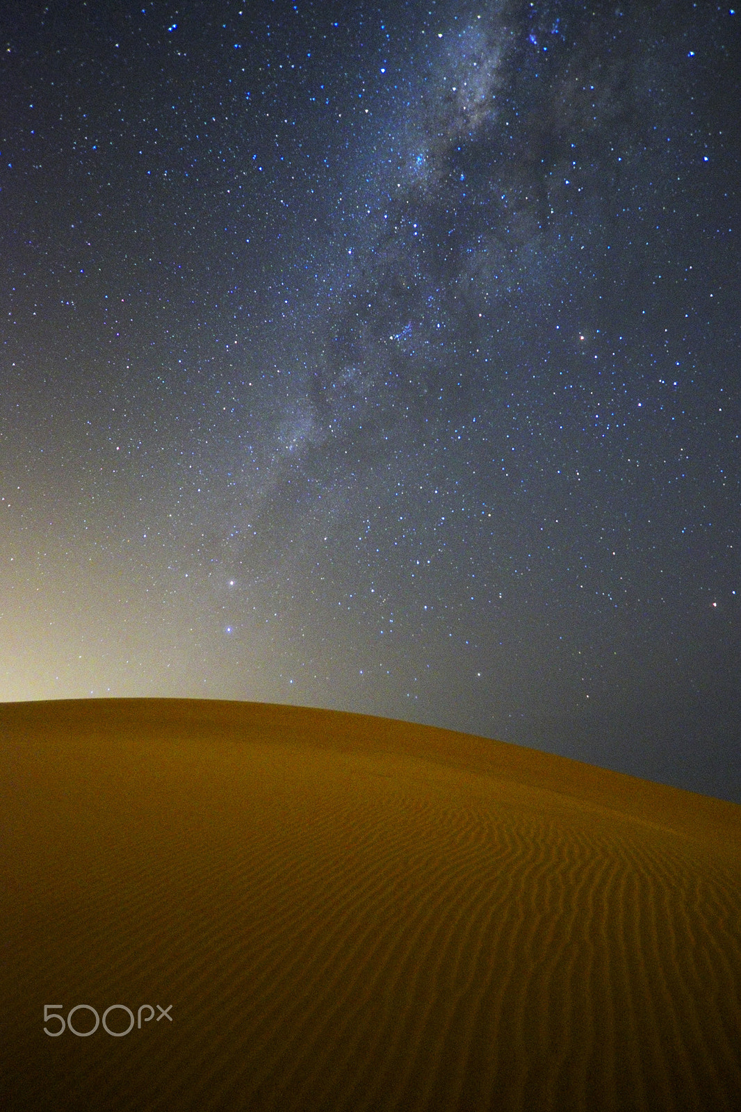 ZEISS Touit 12mm F2.8 sample photo. Milky way in the desert photography