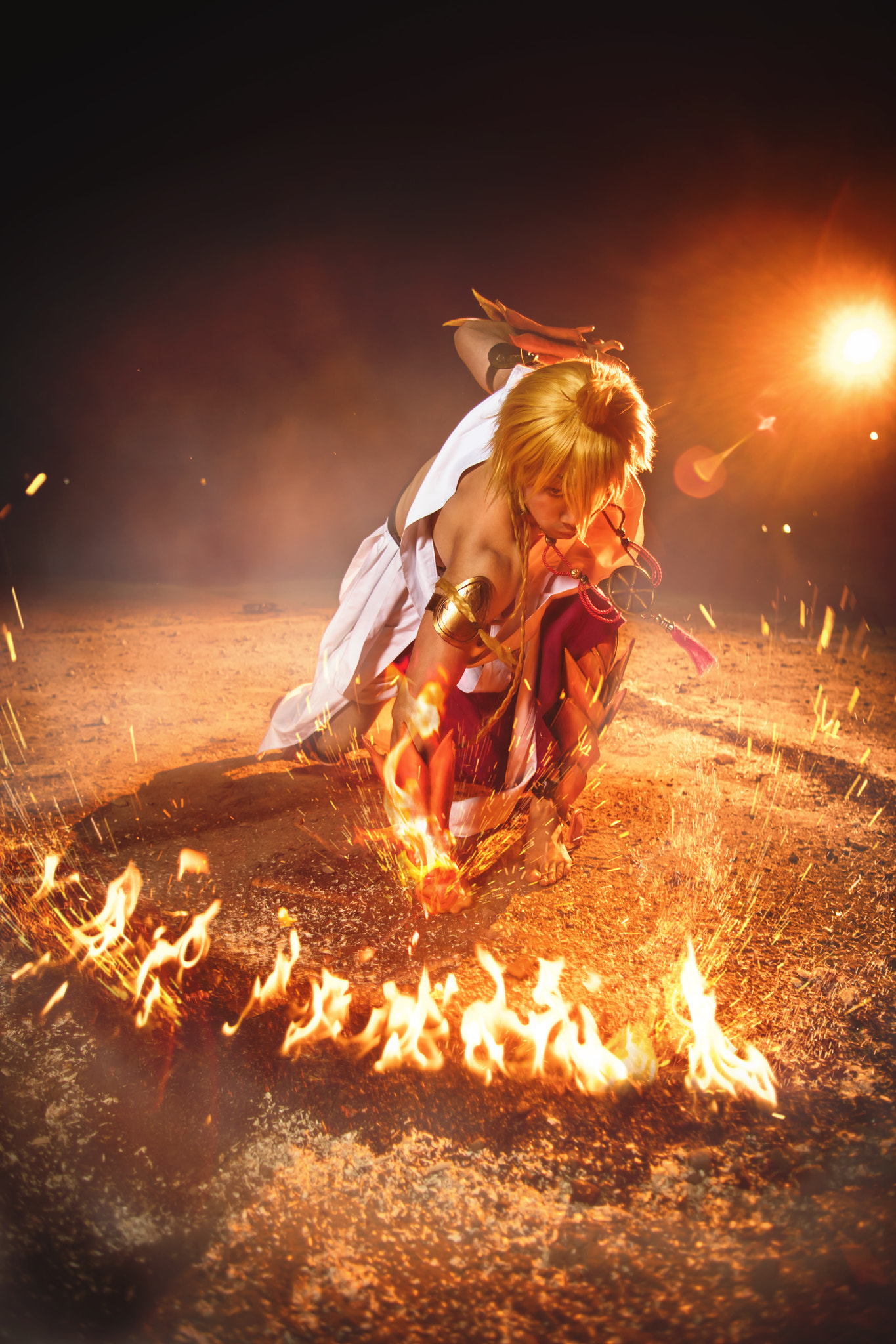 Canon EF 20-35mm f/2.8L sample photo. Burning fist photography