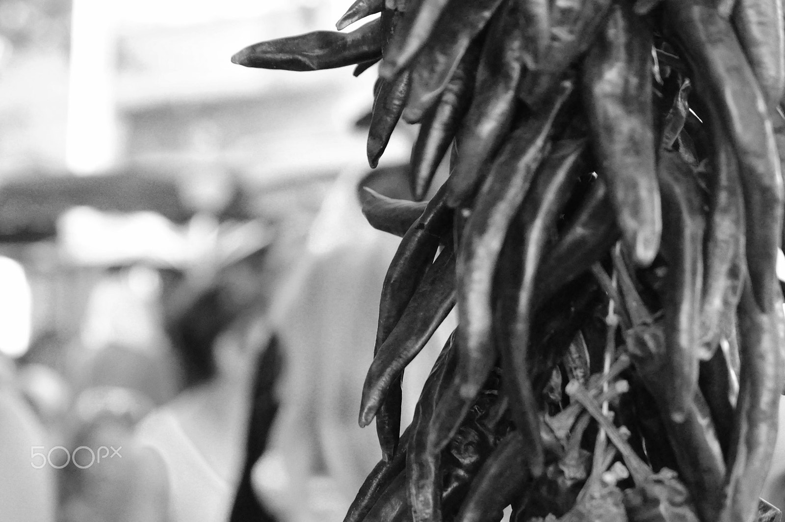 Nikon D5000 sample photo. At market photography