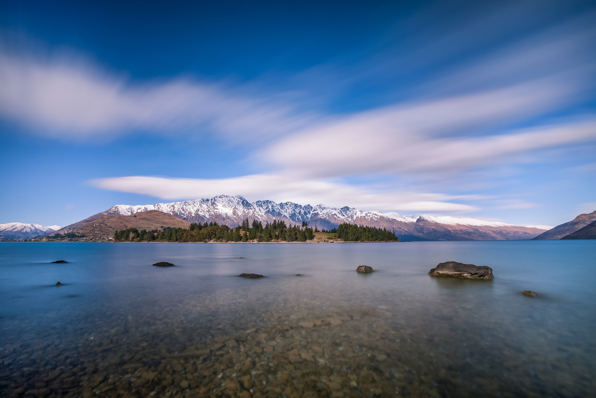Canon EF 16-35mm F2.8L II USM sample photo. Double cone & lake wakatipu photography