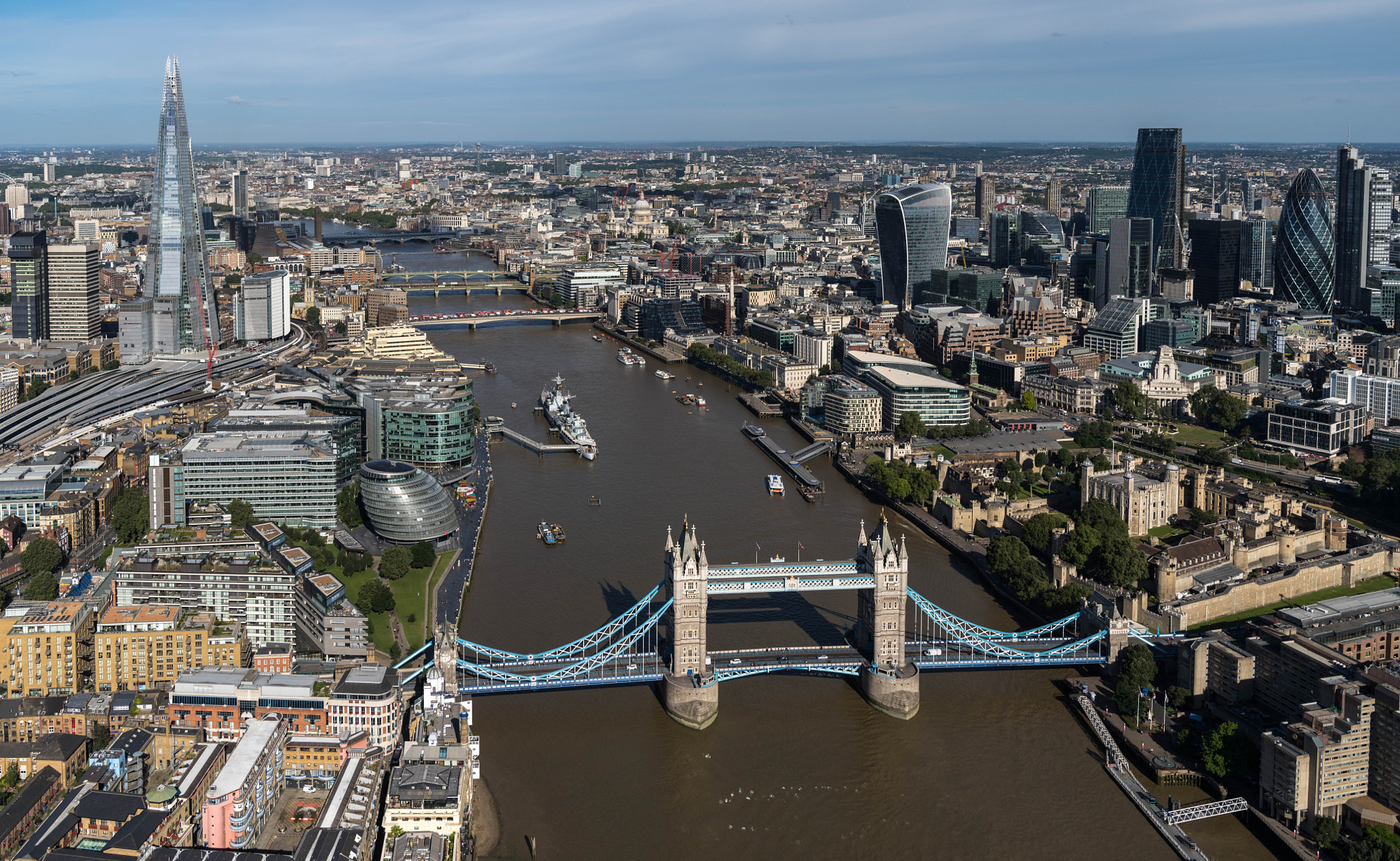 Pentax 645Z sample photo. London aerial photography