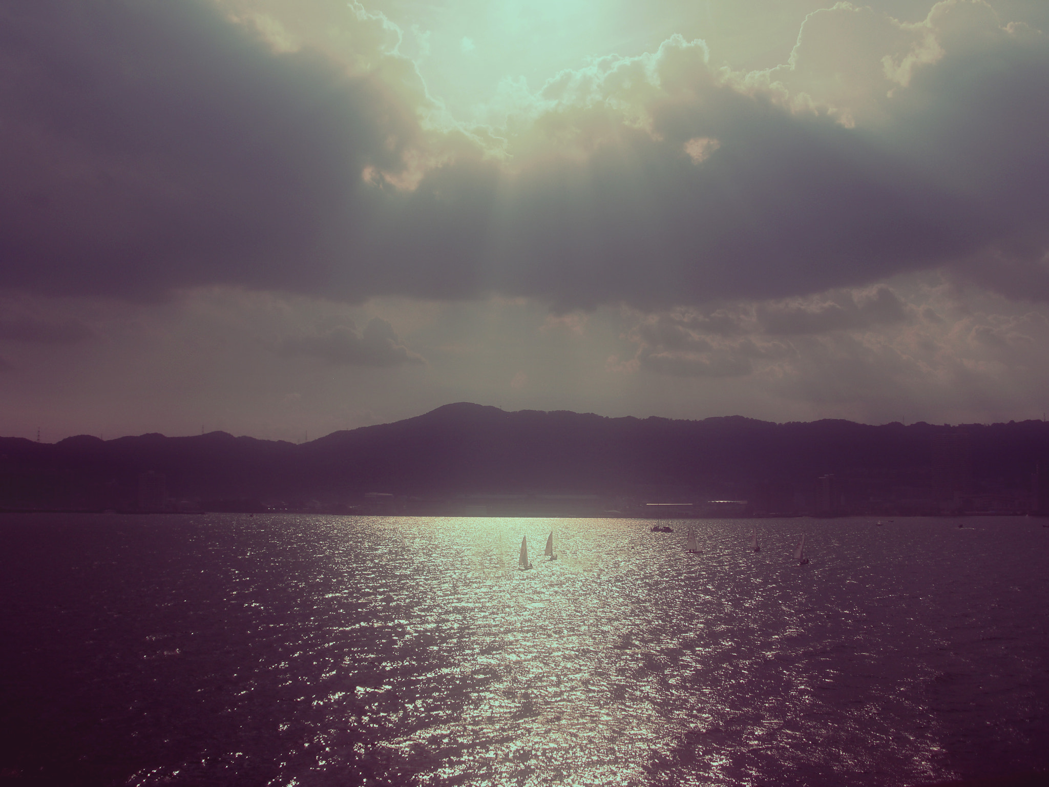 CASIO EX-S10 sample photo. Lake biwa photography