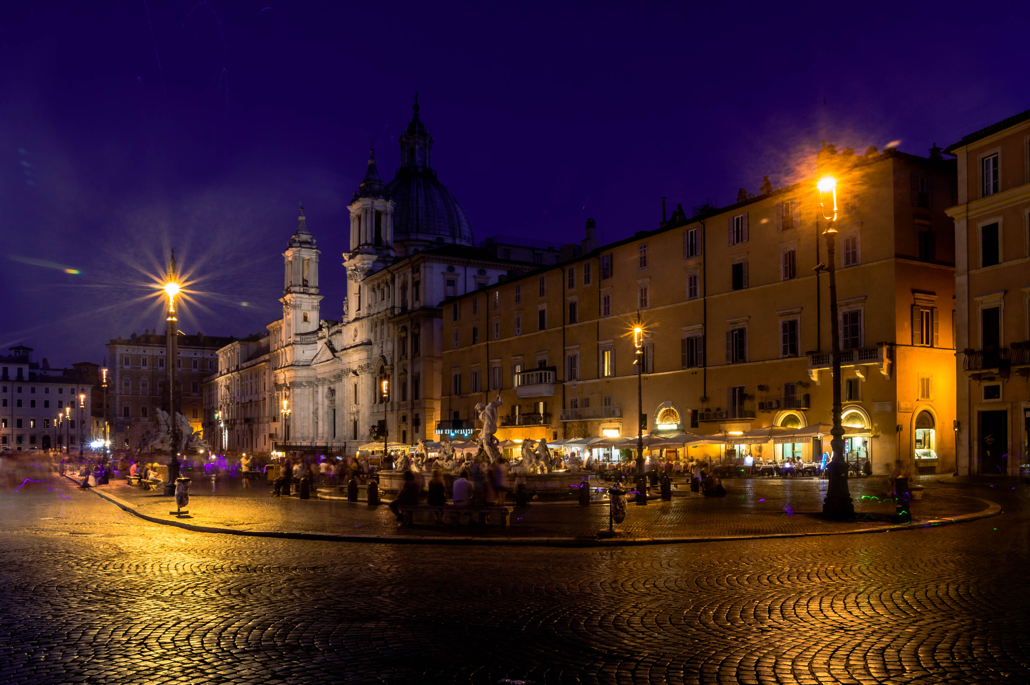 Nikon D3200 sample photo. Piazza navona photography