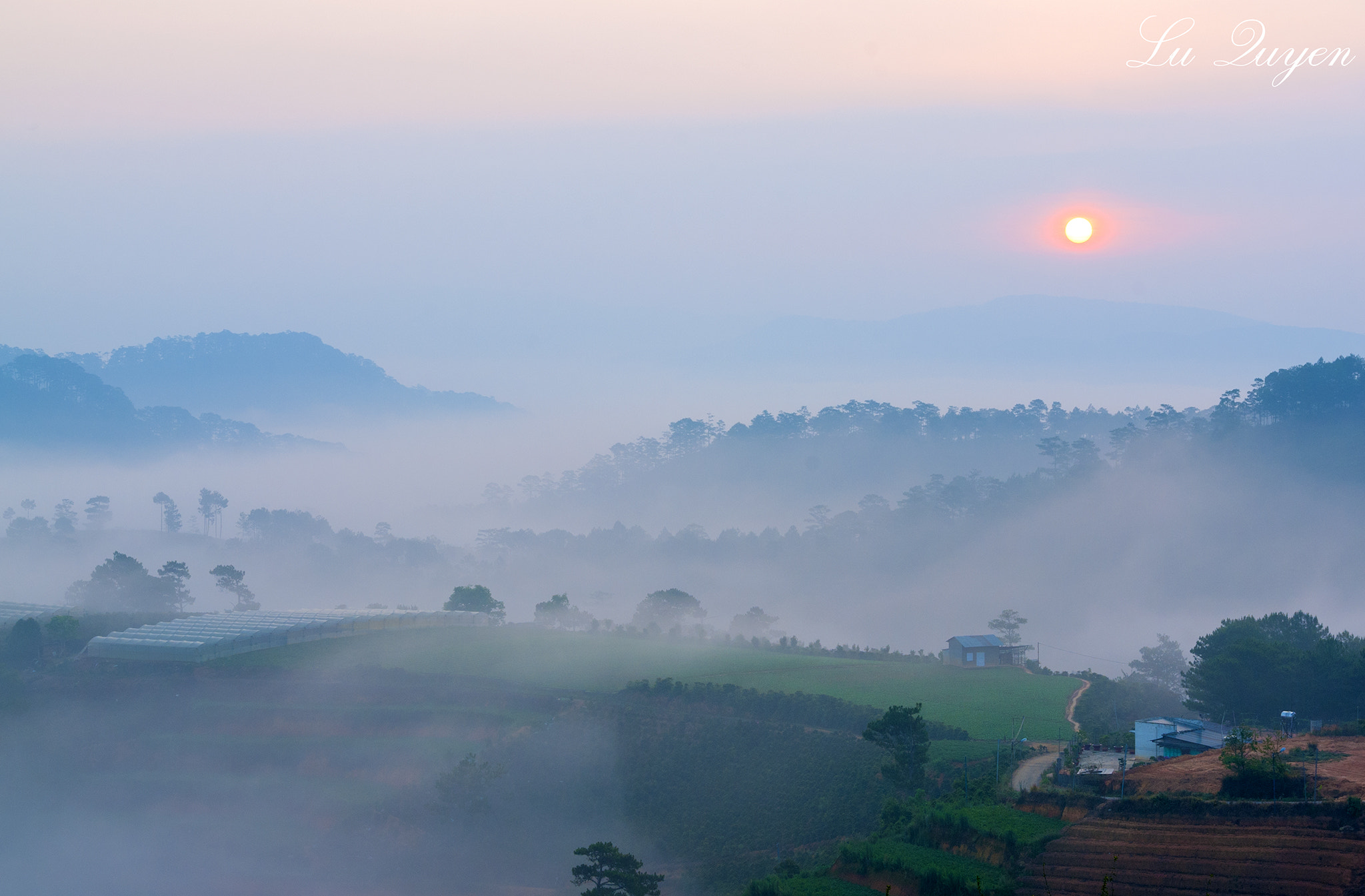 Nikon D300S sample photo. Sunrise in xuan tho photography