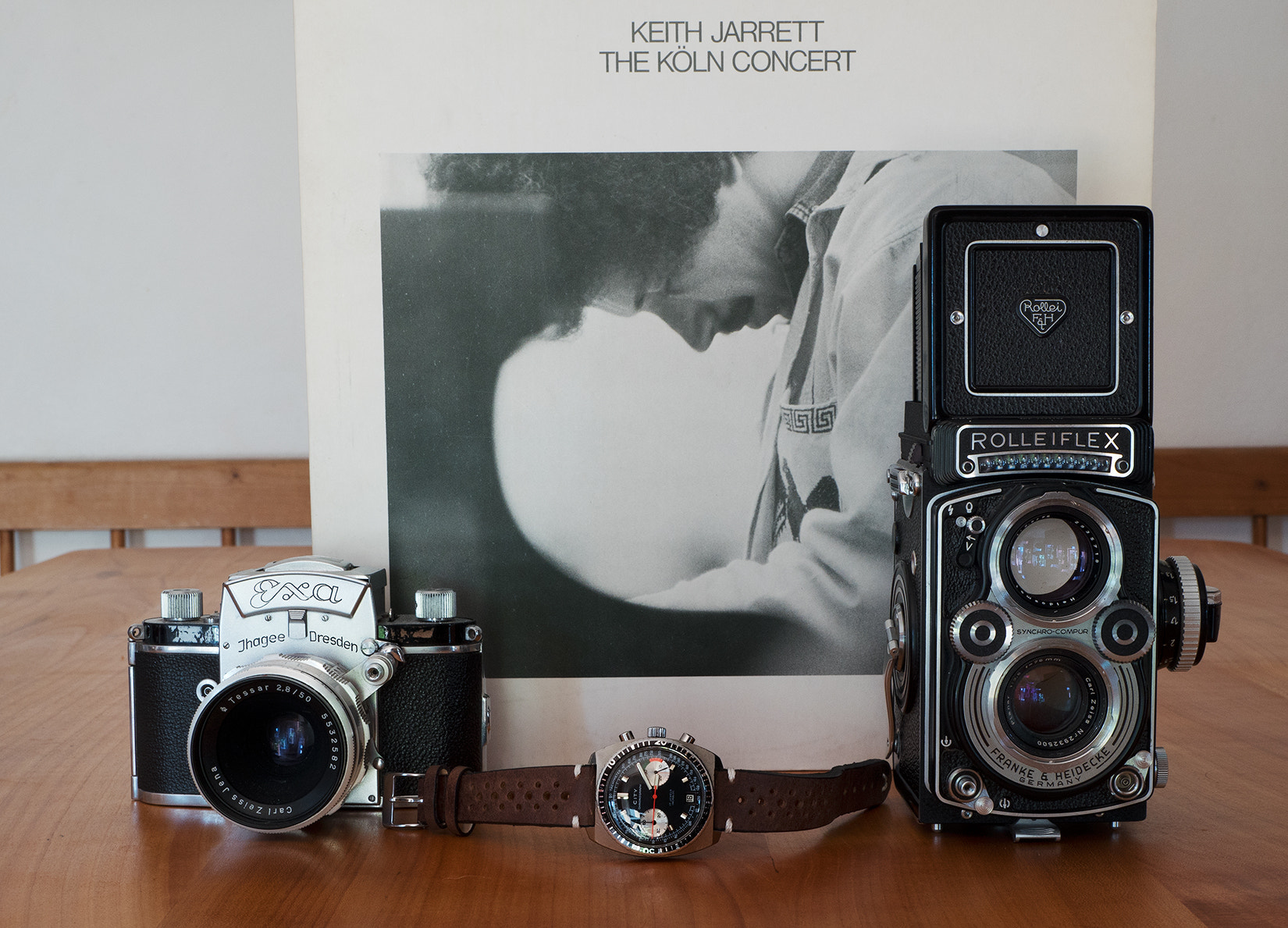 LUMIX G VARIO 12-60/F3.5-5.6 sample photo. City vintage chrono mit valjoux 7734 photography