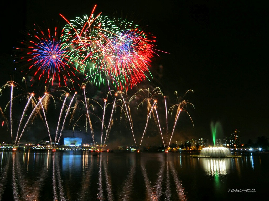 CASIO EX-100 sample photo. Singapore national day 2016 photography